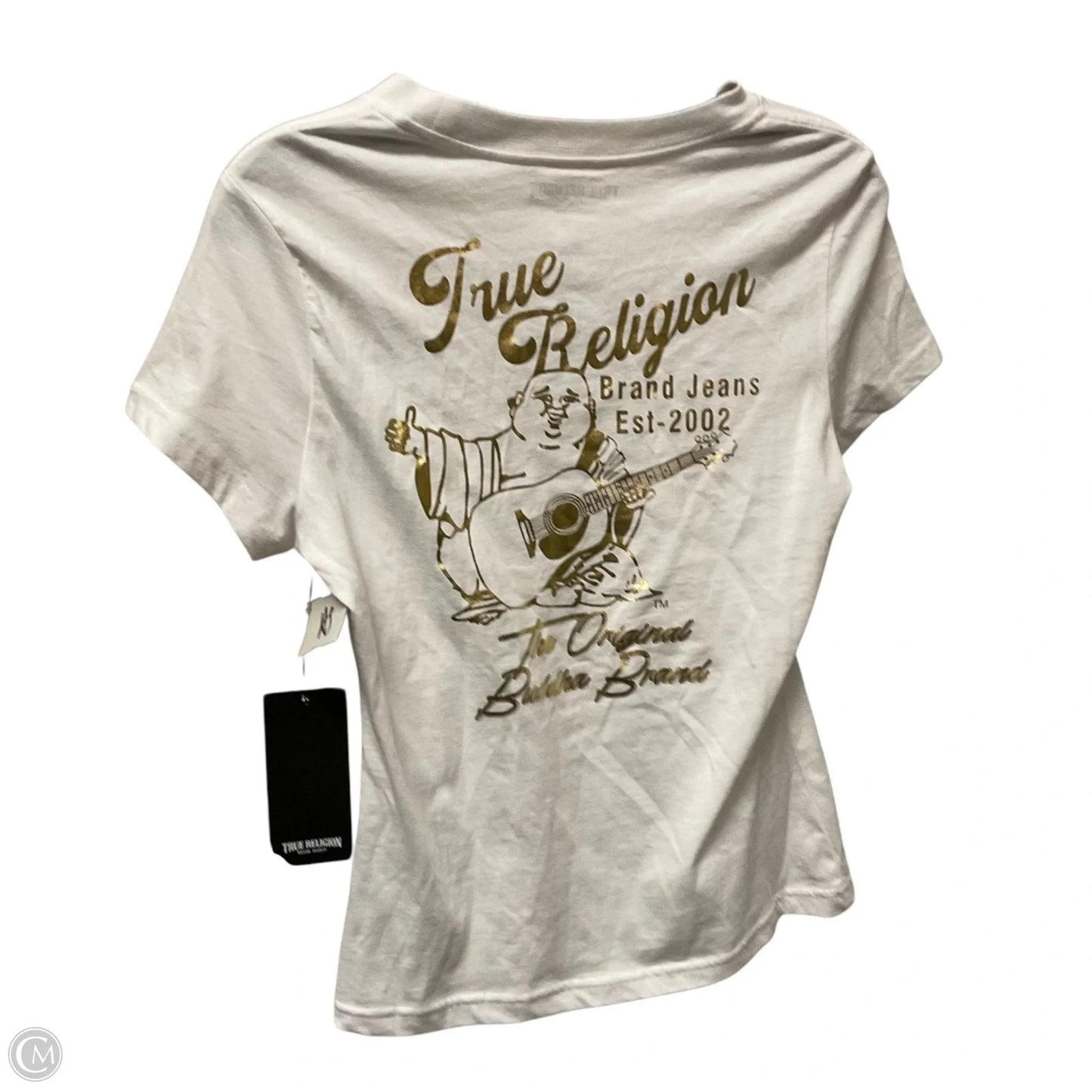 Top Short Sleeve Basic By True Religion In White, Size: Xs
