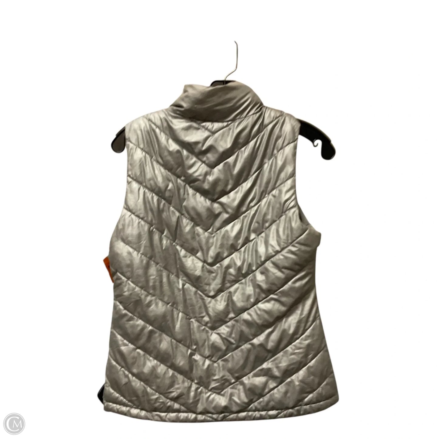 Vest Puffer & Quilted By Gap In Grey, Size: S