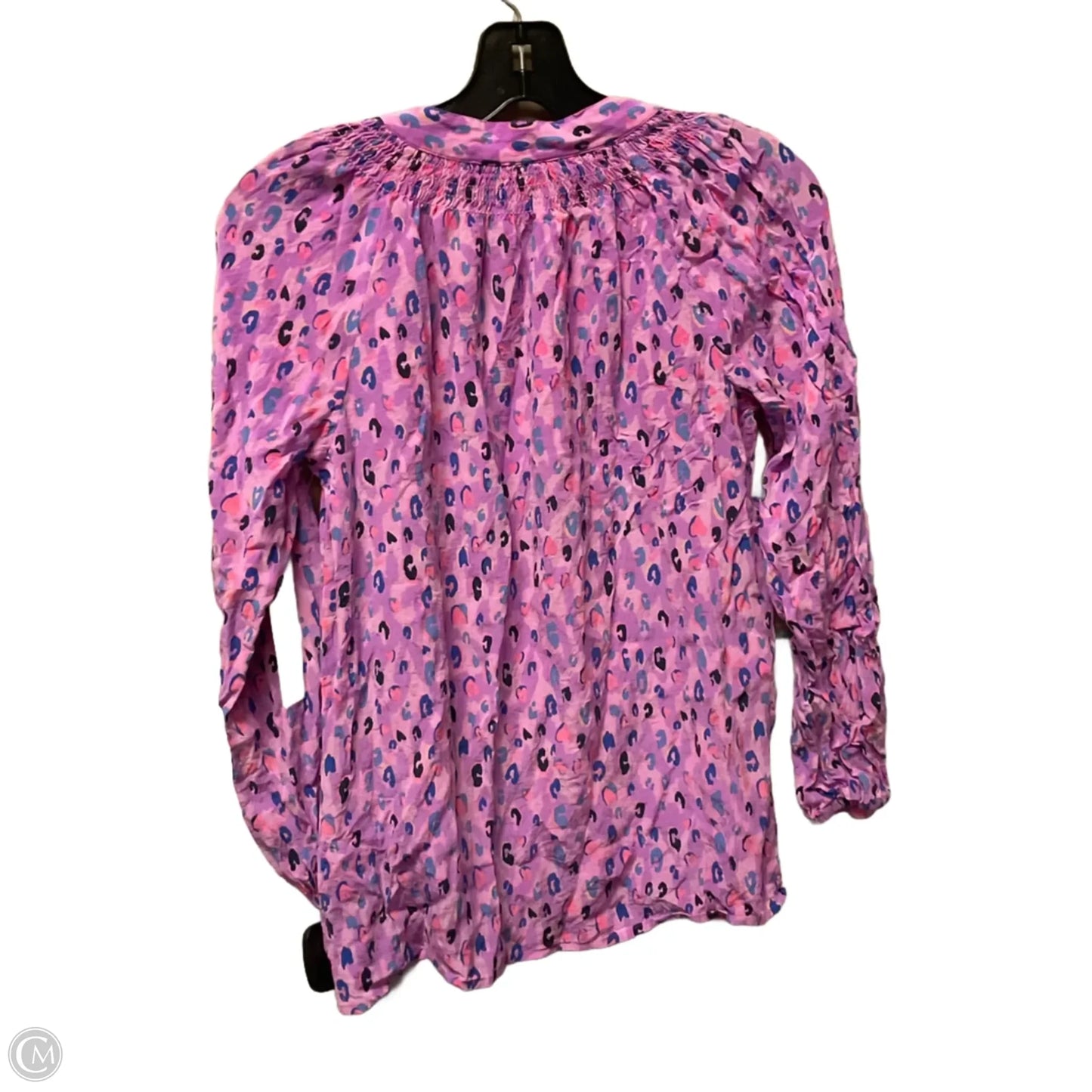 Top Long Sleeve Designer By Lilly Pulitzer In Purple, Size: Xs