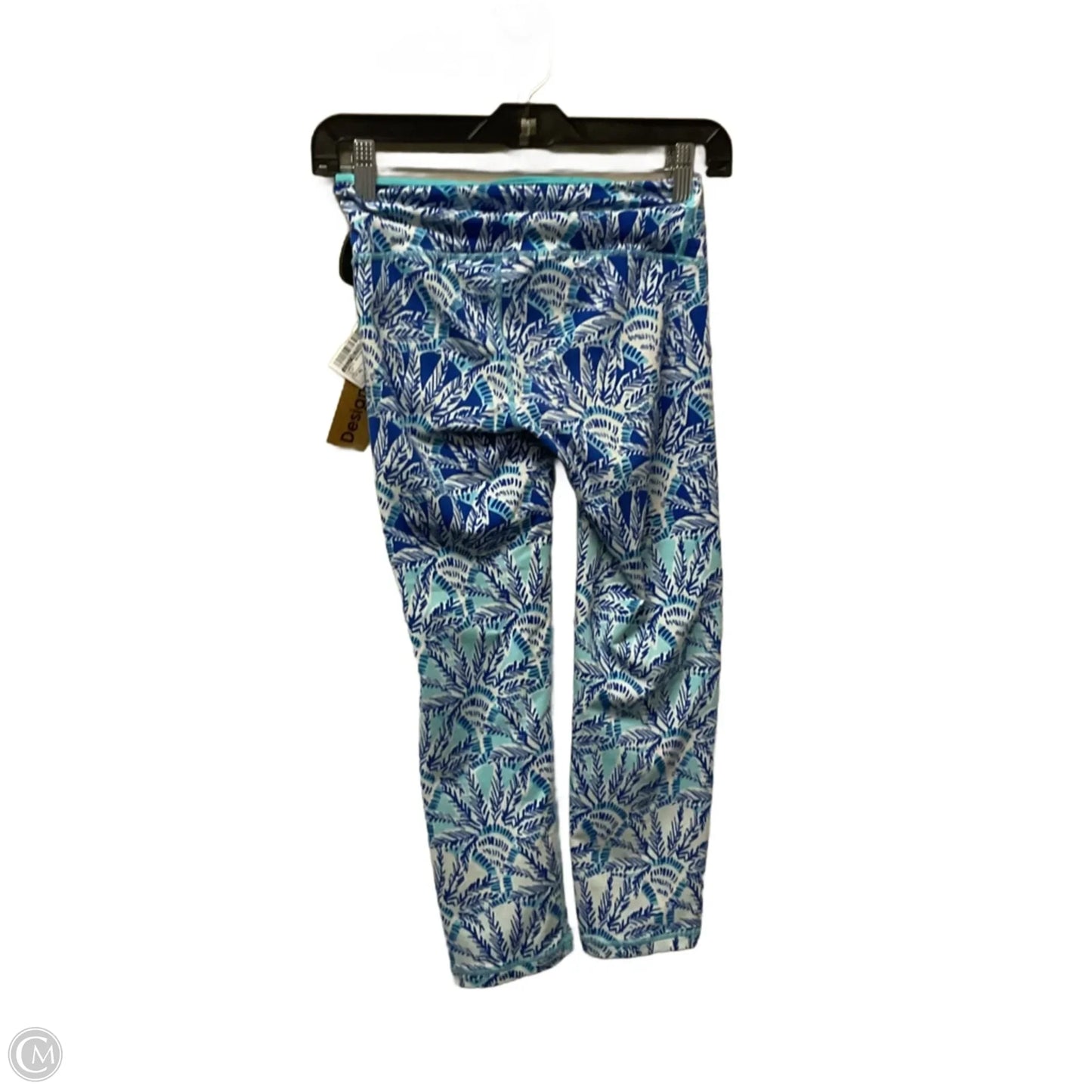 Capris Designer By Lilly Pulitzer In Blue, Size: Xs