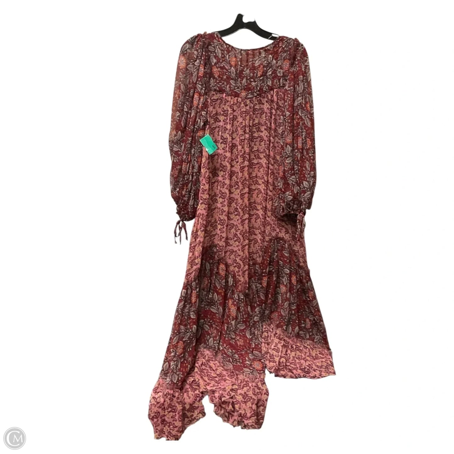 Dress Casual Maxi By Free People In Floral Print, Size: S