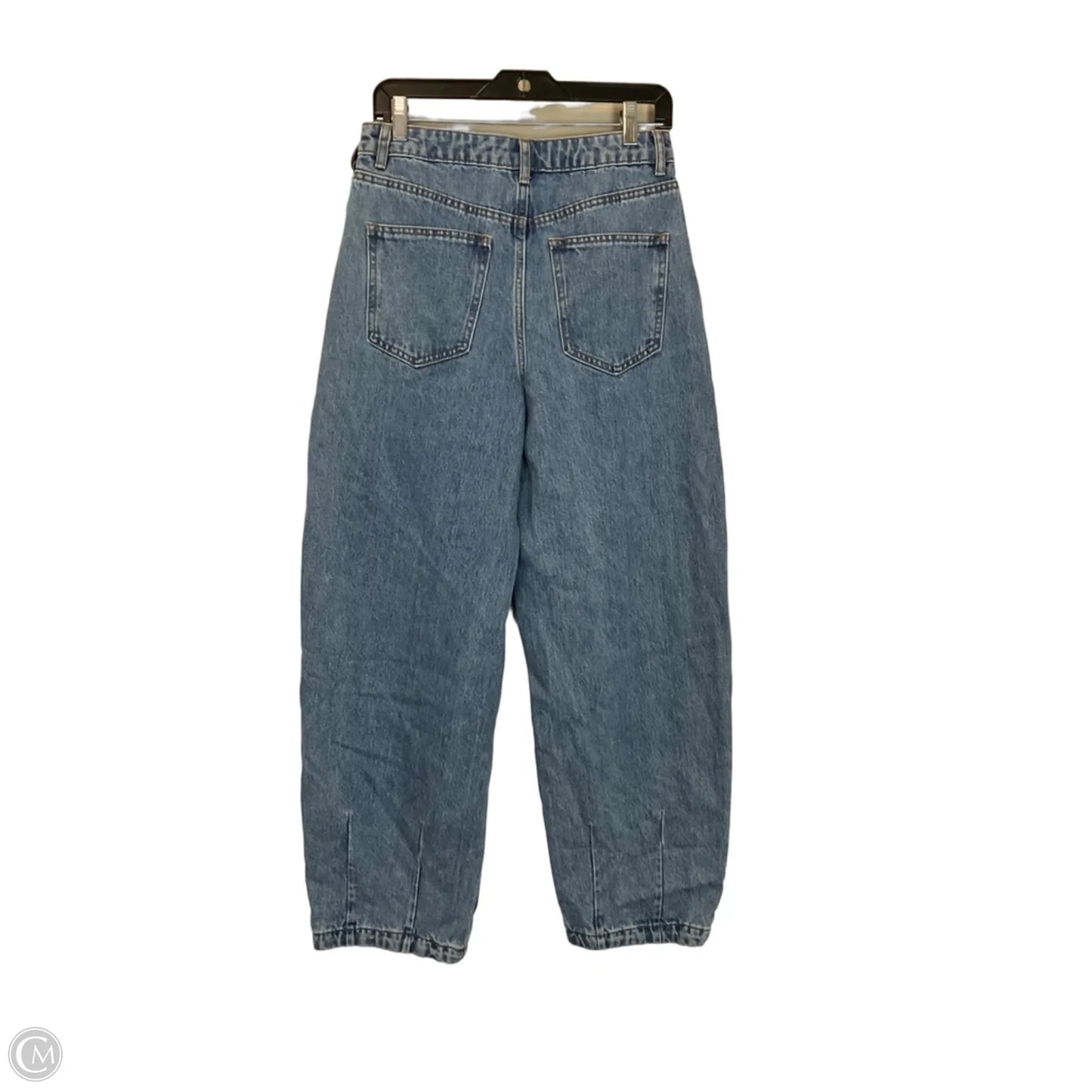 Jeans Wide Leg By Future Collective In Blue Denim, Size: 4