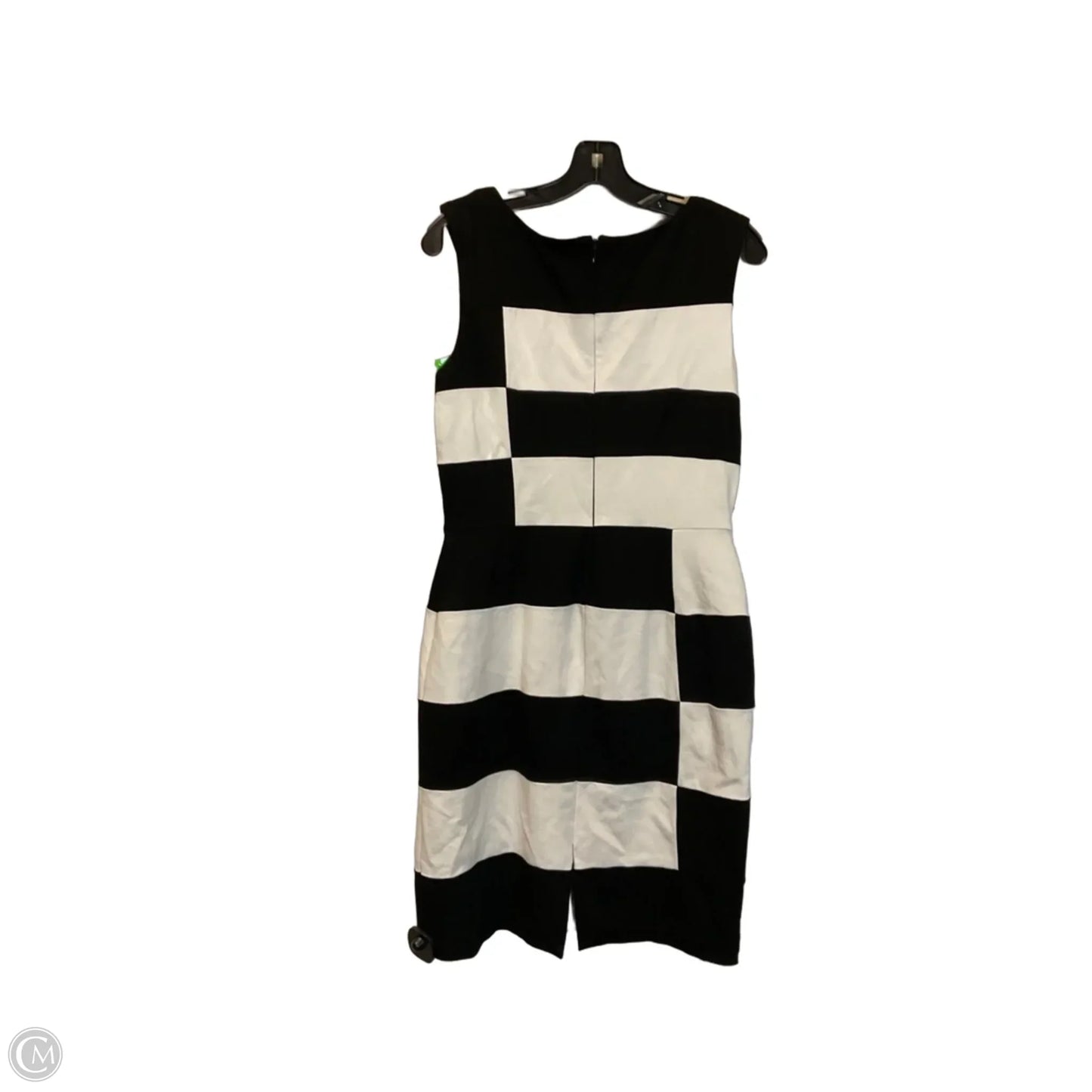 Dress Work By White House Black Market In Black & White, Size: 8