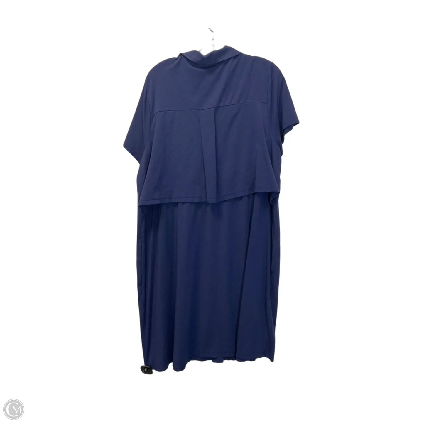 Dress Casual Midi By J. Jill In Blue, Size: 2x