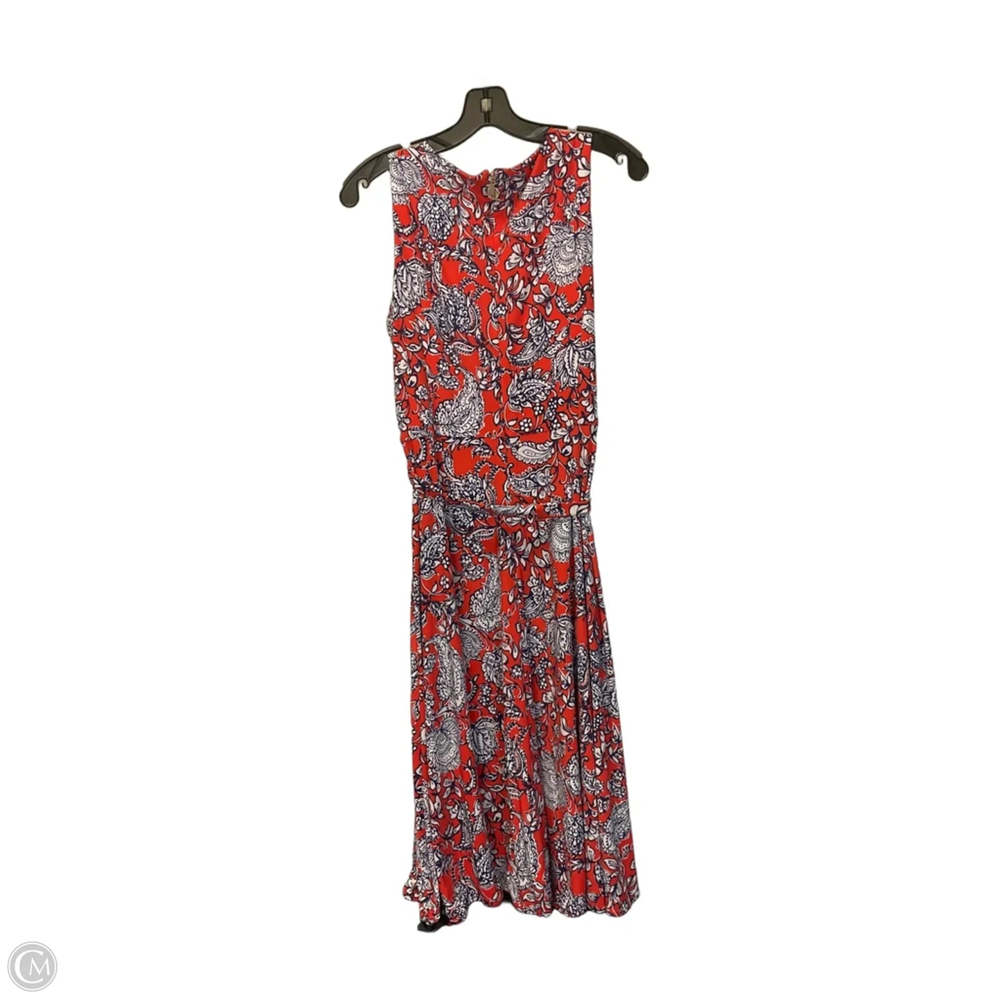 Dress Casual Maxi By Tommy Hilfiger In Orange, Size: 10