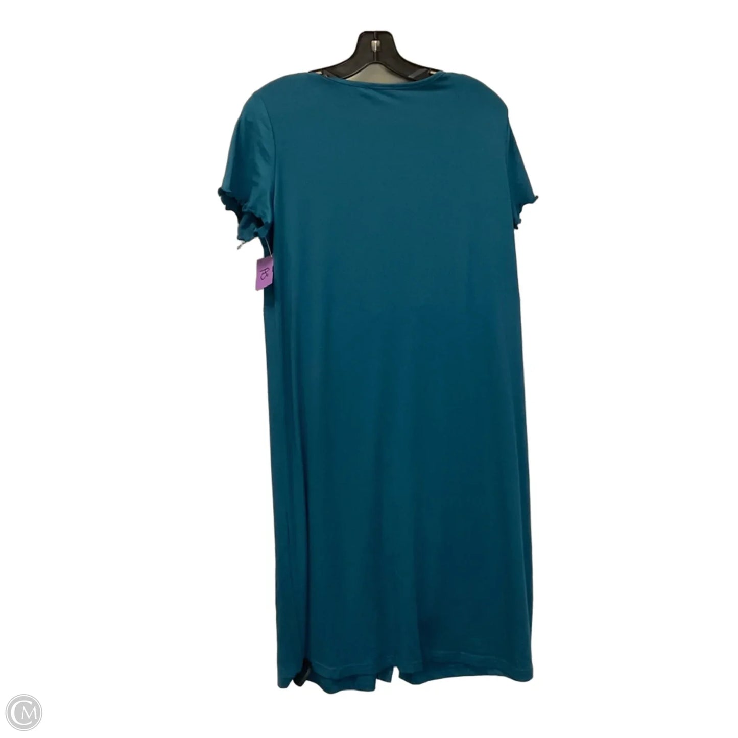 Dress Casual Midi By Ekouaer In Blue, Size: M