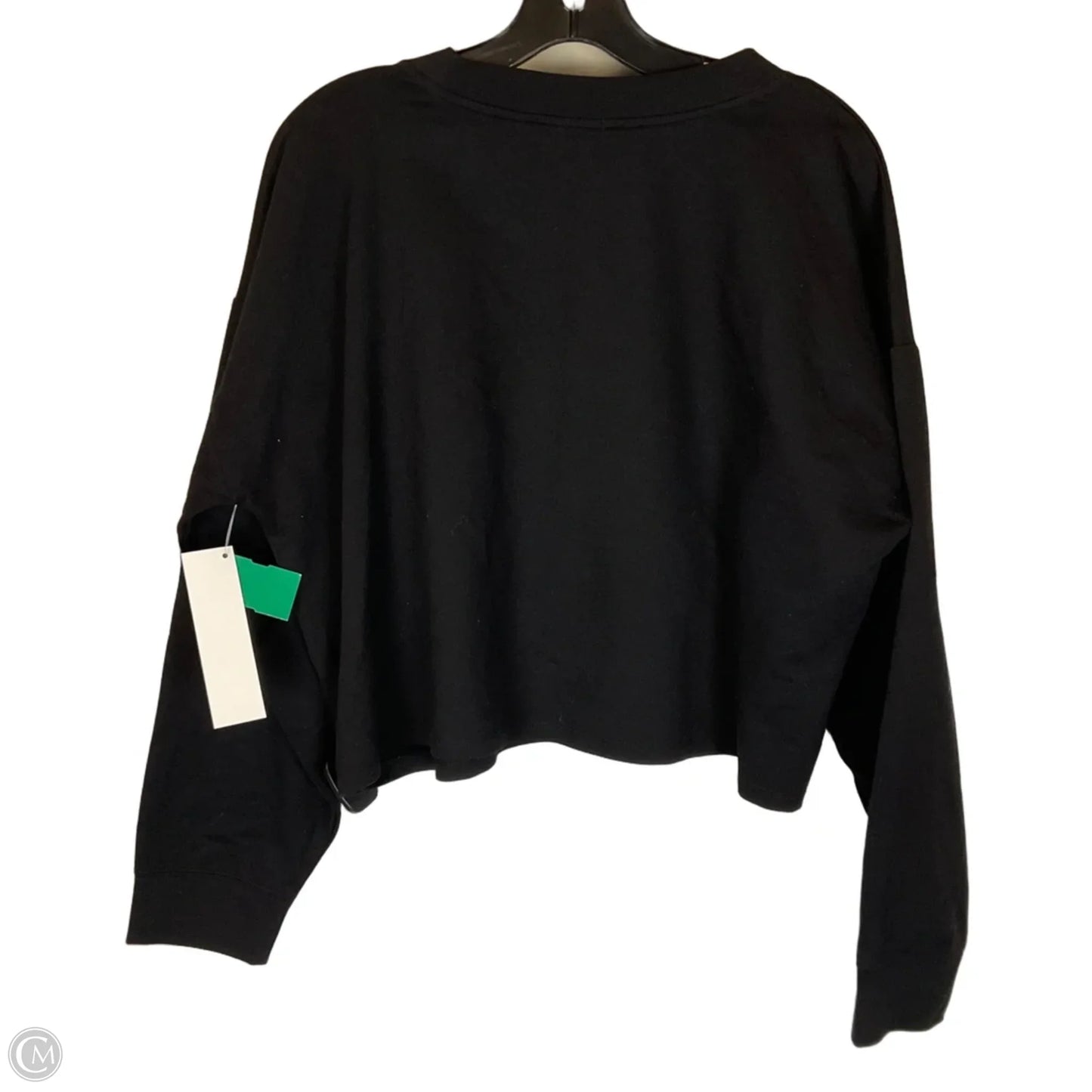 Top Long Sleeve By Michael By Michael Kors In Black, Size: S