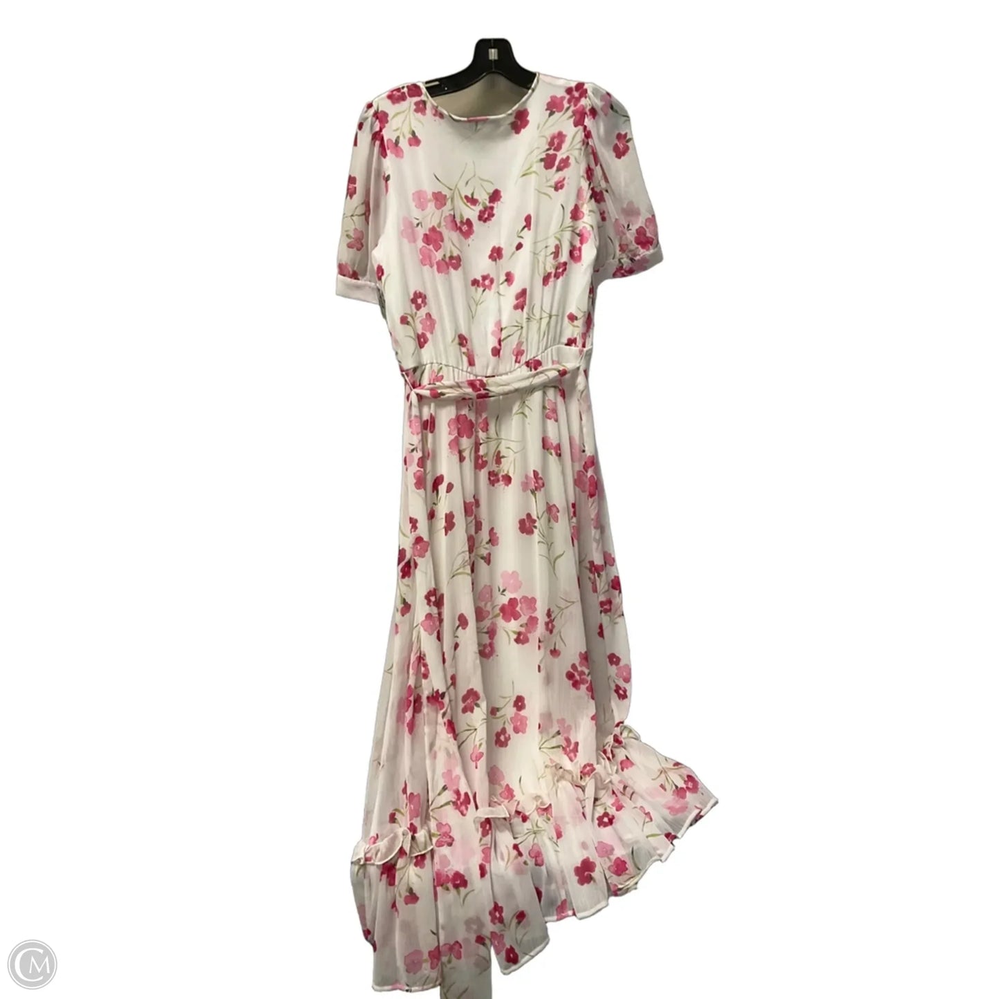 Dress Casual Maxi By Calvin Klein In Floral Print, Size: S