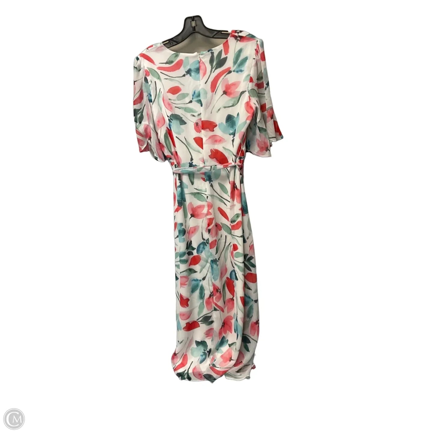 Dress Casual Midi By Dkny In Floral Print, Size: S
