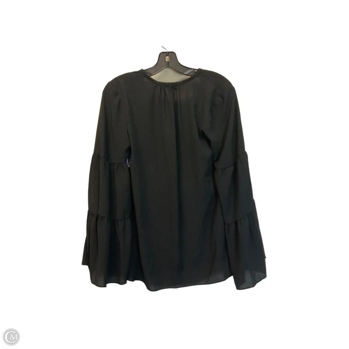 Top Long Sleeve By Michael By Michael Kors In Black, Size: S