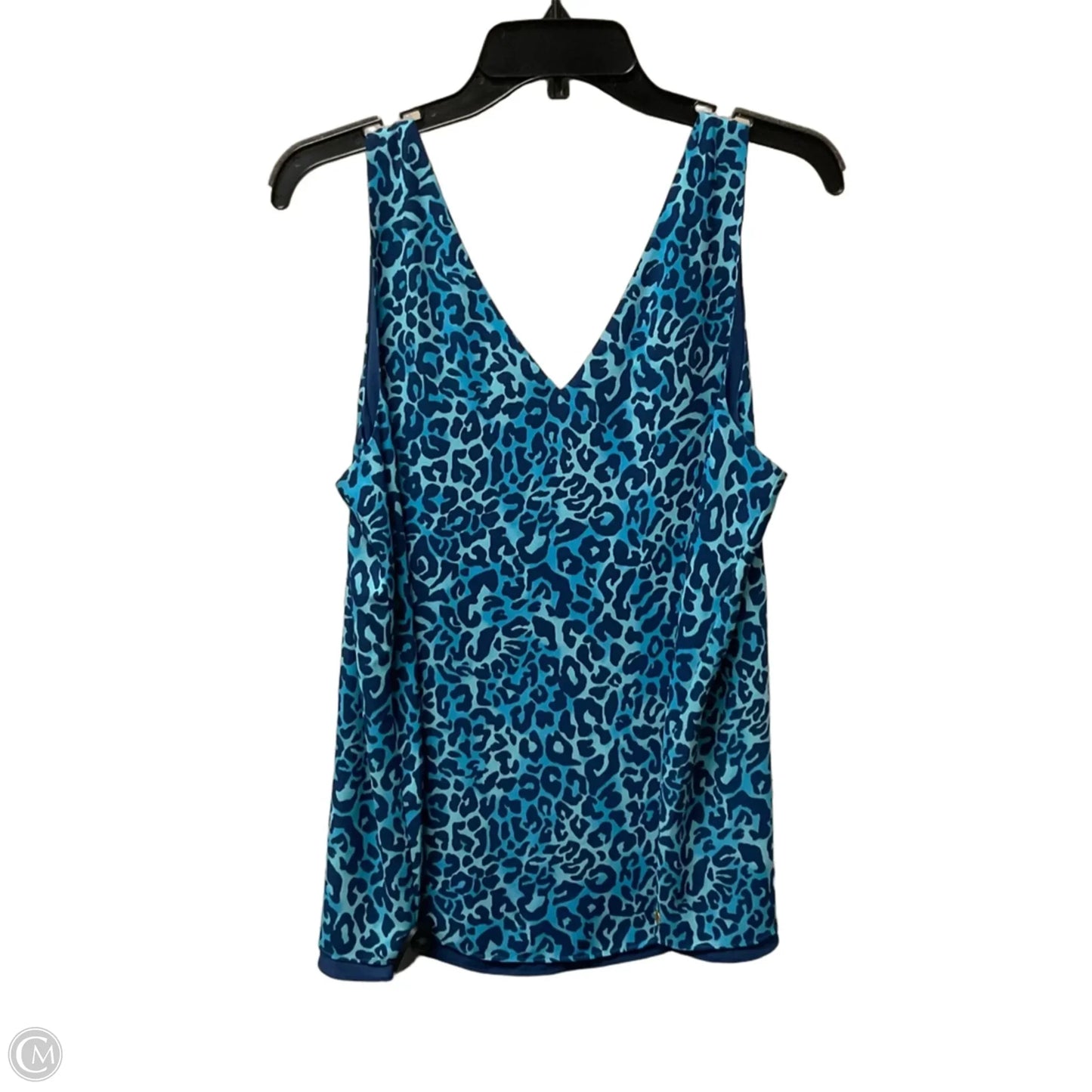 Top Sleeveless Designer By Lilly Pulitzer In Blue, Size: L