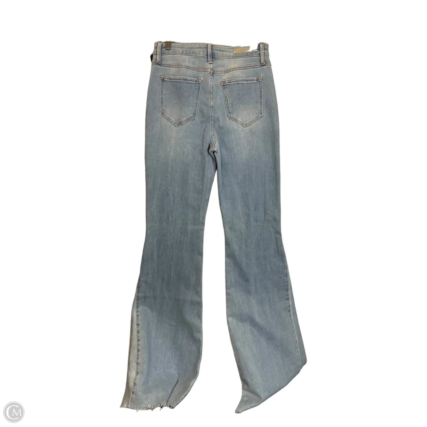 Jeans Flared By Cello In Blue Denim, Size: 8