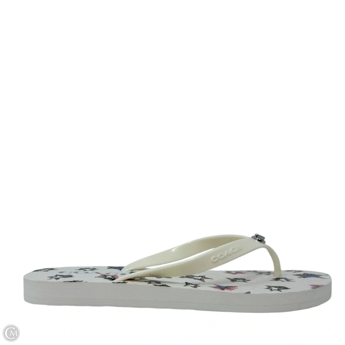 Abigail Sandals Designer By Coach In Multi-colored, Size: 7