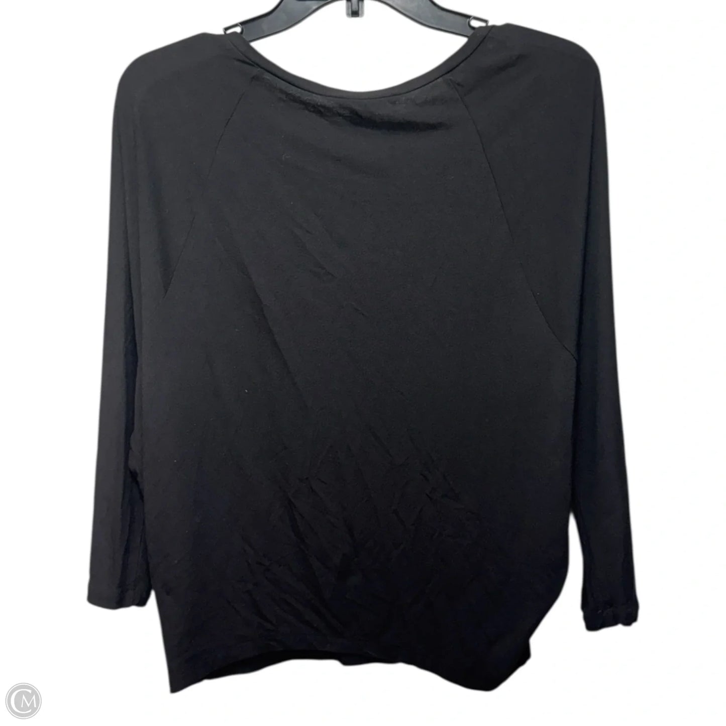 Top Long Sleeve By Vince In Black, Size: Xs