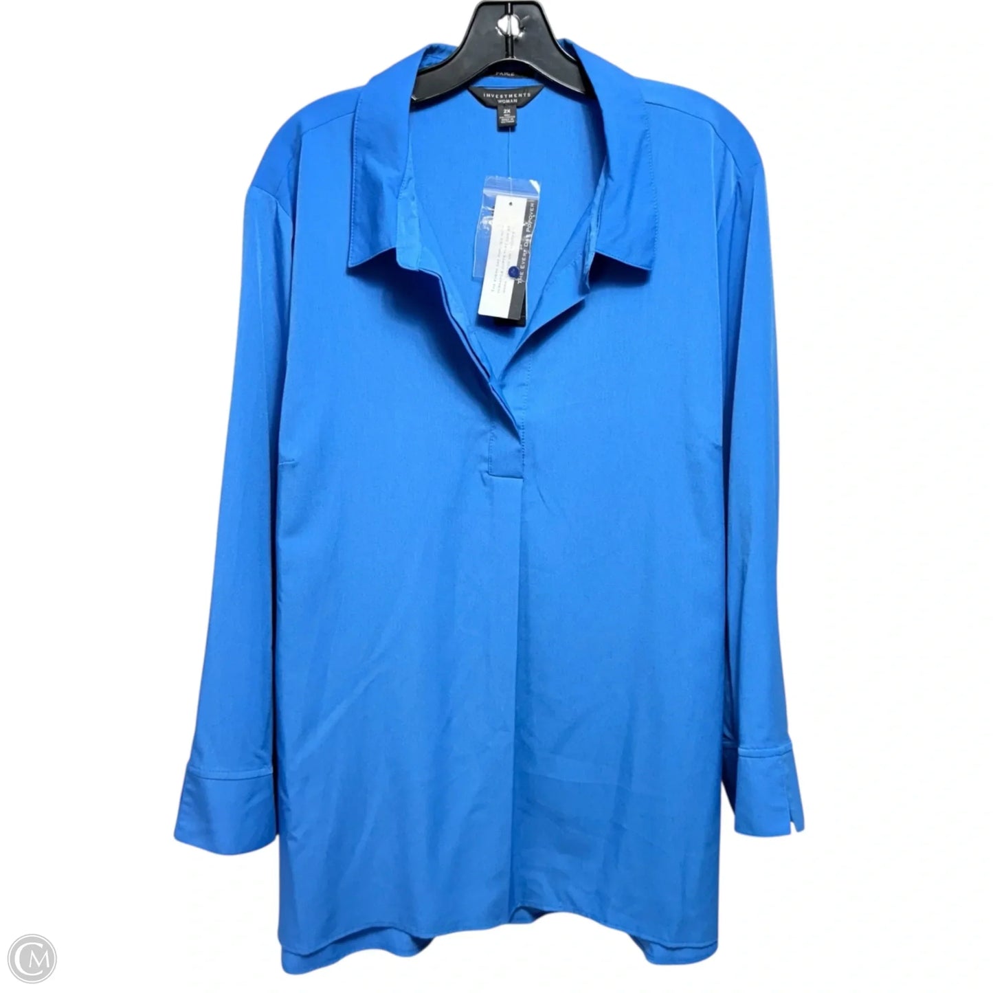 The Everyday Popover By Investments In Blue, Size: 2x