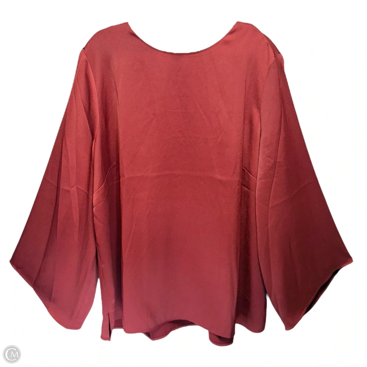 Back Detail Tunic Top By Chicos In Bright Cherry, Size: Xl