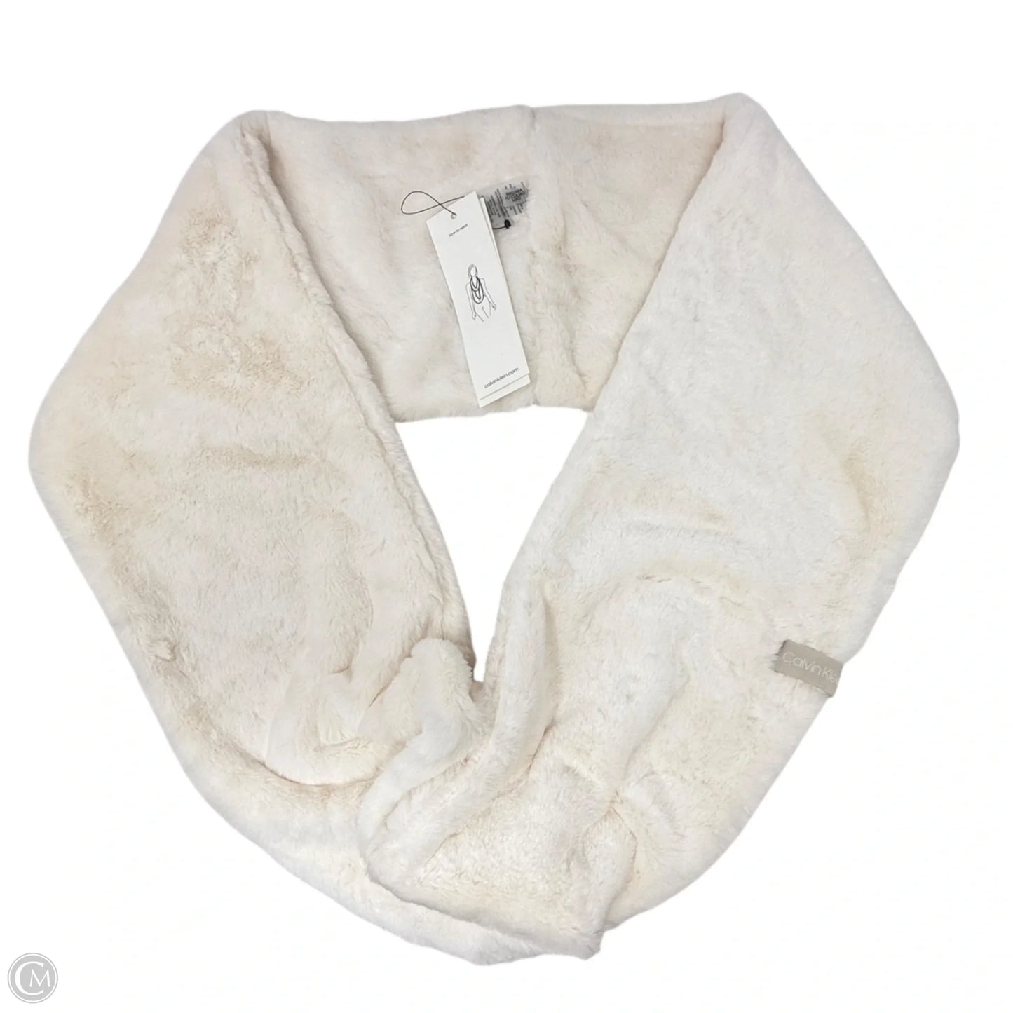 Faux Fur Infinity LoopScarf By Calvin Klein