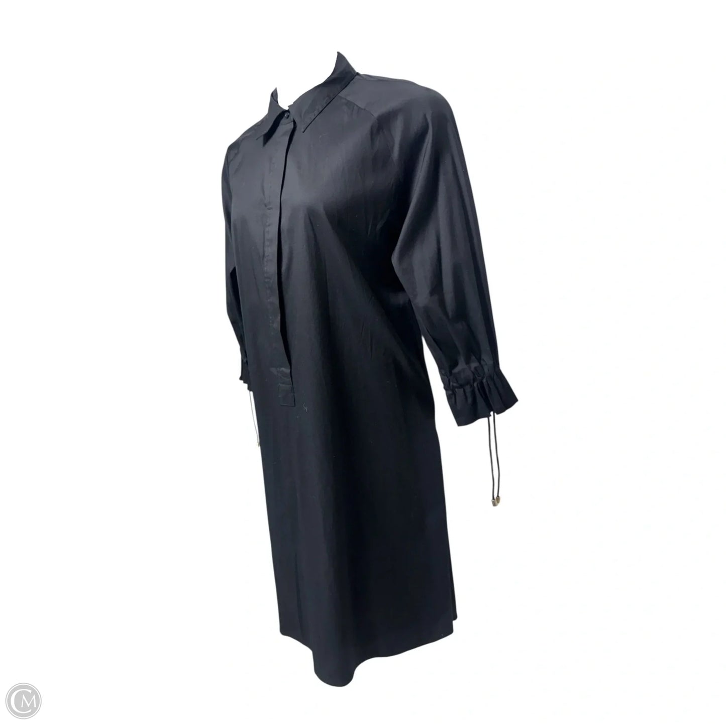 Dress Casual Midi By Chicos In Black, Size: Xl