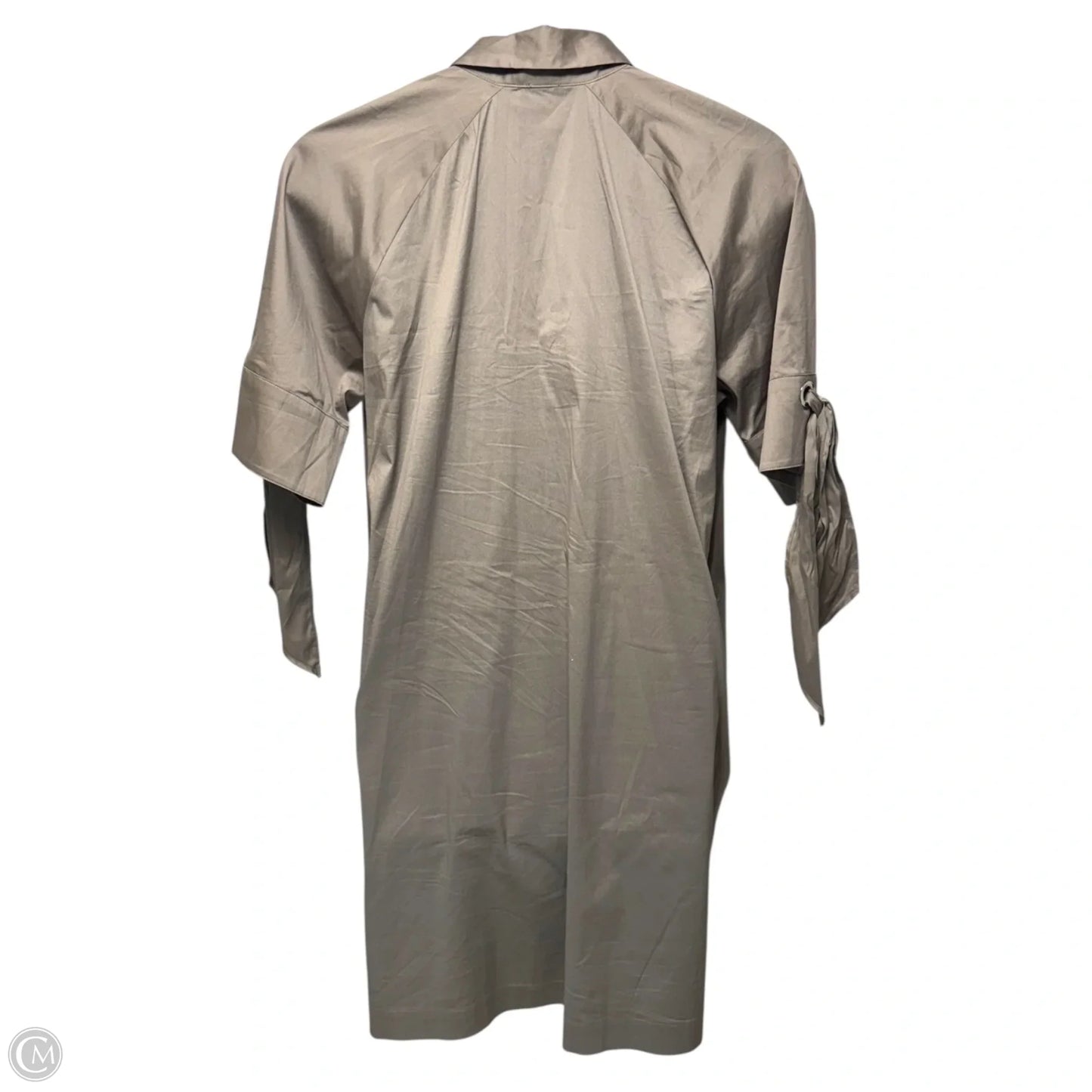 Dress Casual Midi By Chicos In Taupe, Size: Xl