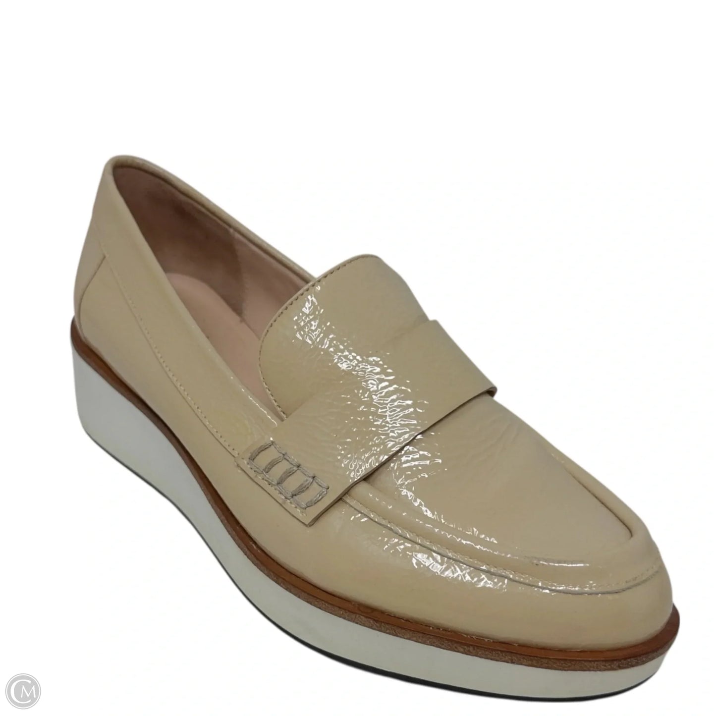 Priya Platform Loafers Designer By Kate Spade In Tan, Size: 9