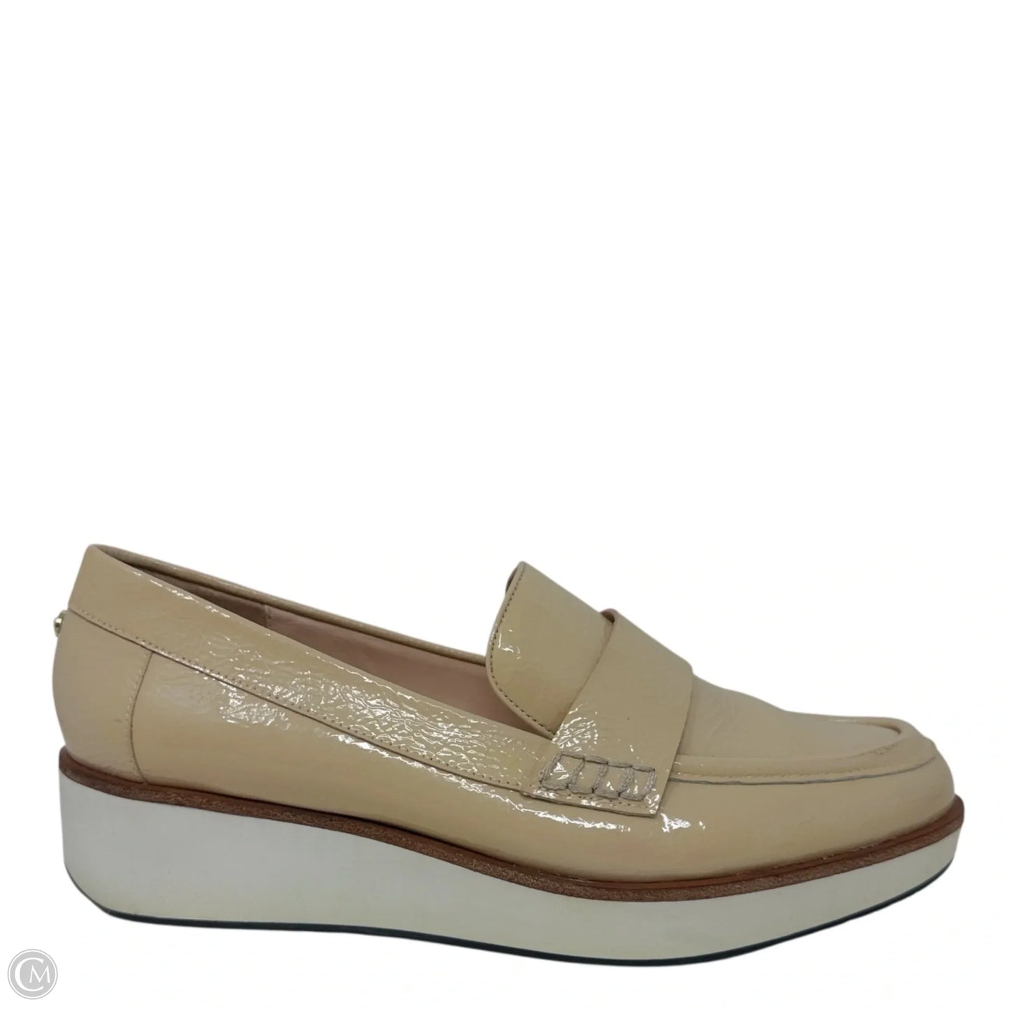 Priya Platform Loafers Designer By Kate Spade In Tan, Size: 9