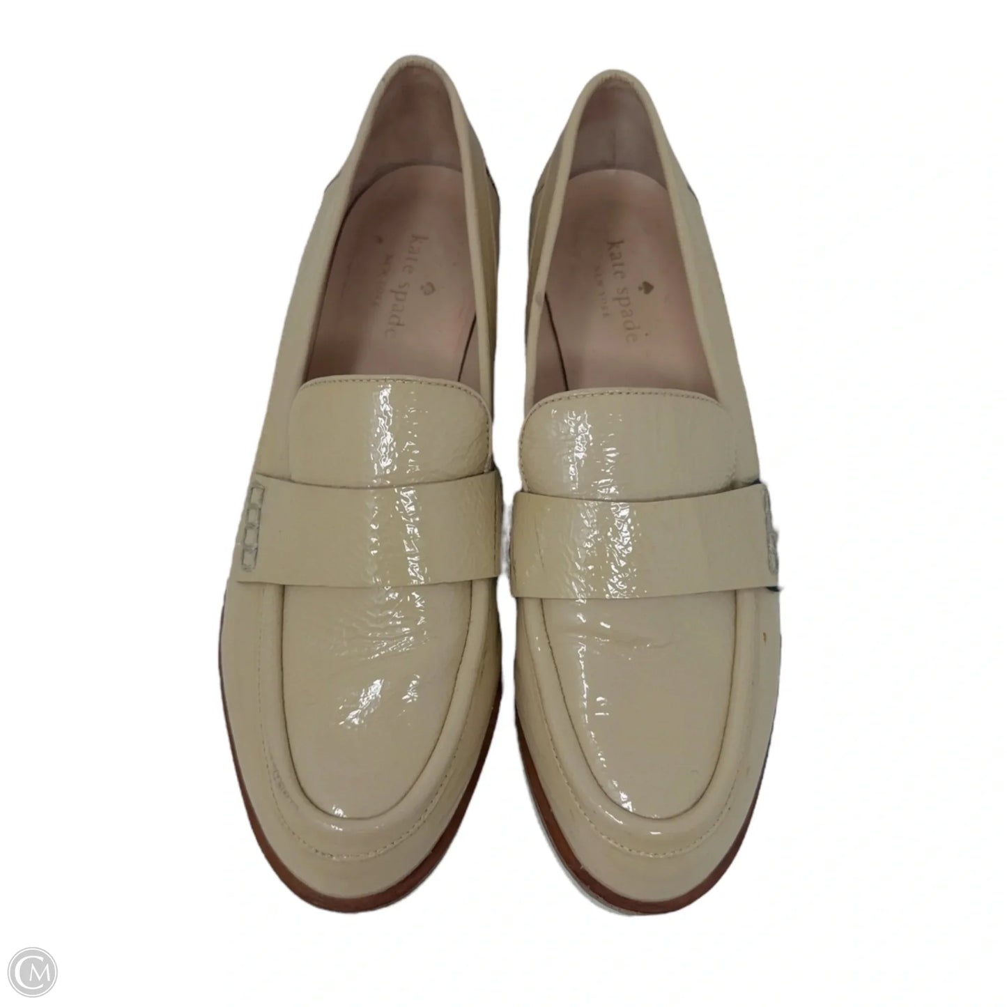 Priya Platform Loafers Designer By Kate Spade In Tan, Size: 9