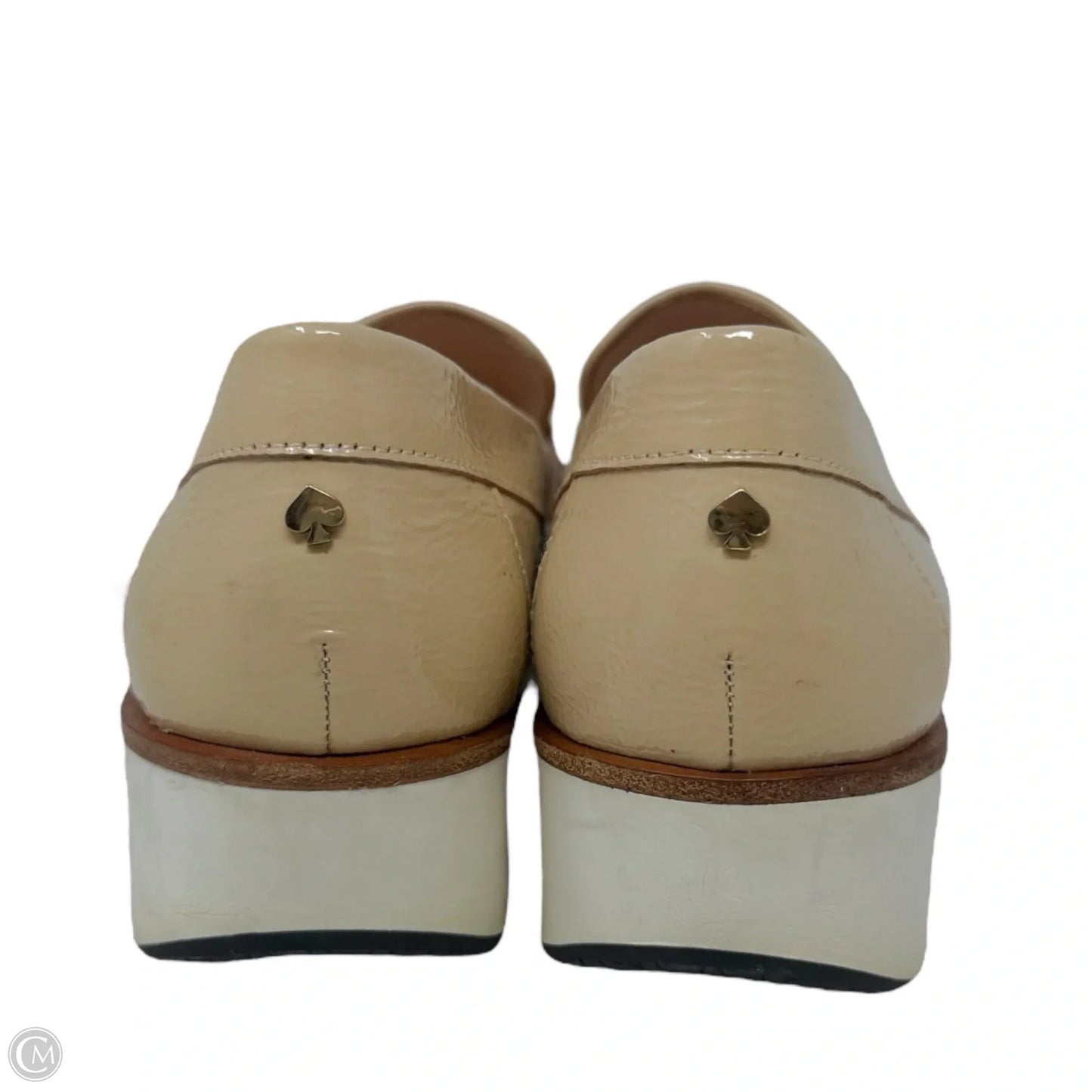 Priya Platform Loafers Designer By Kate Spade In Tan, Size: 9