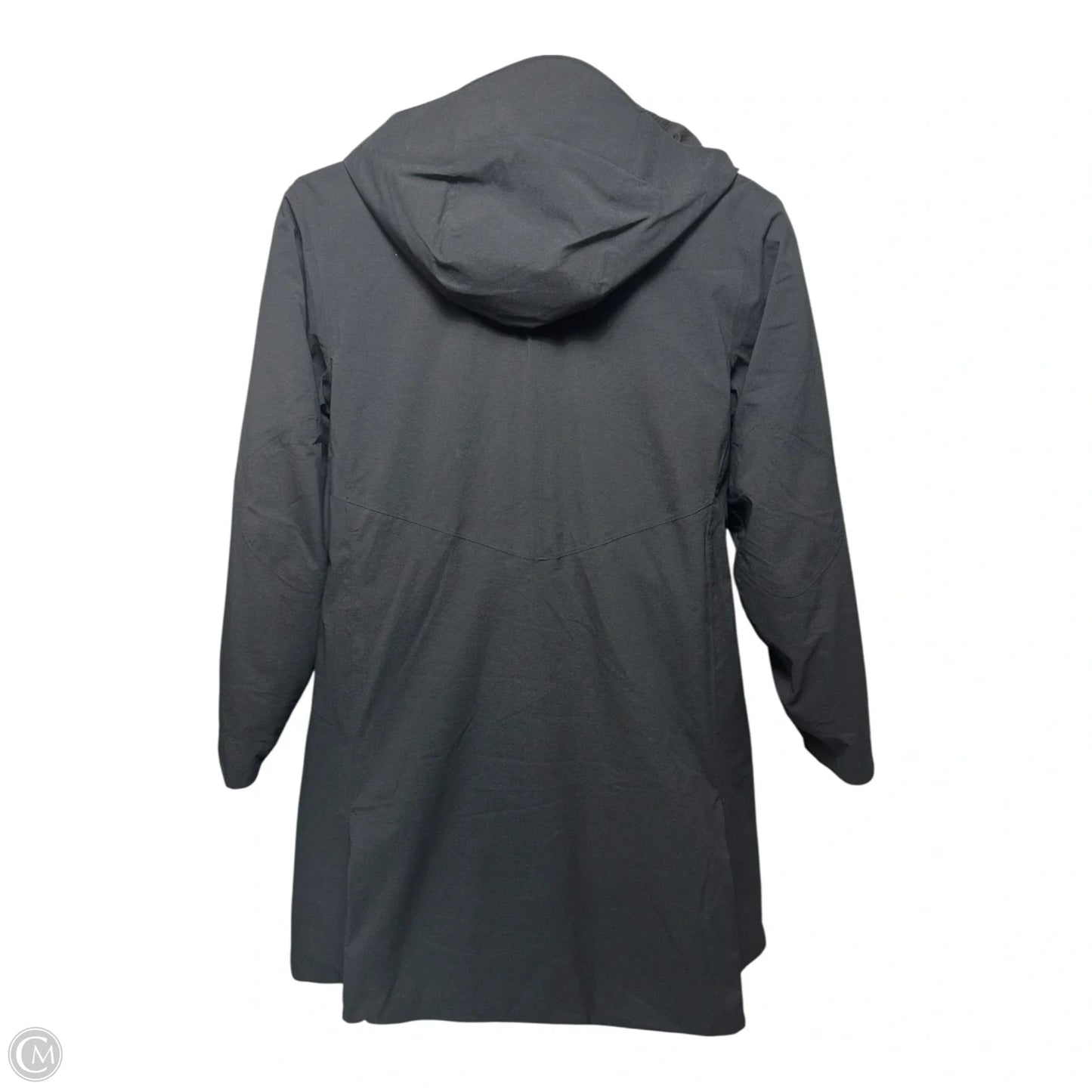 Orion Hooded Coat Parka By Oros In Navy, Size: M