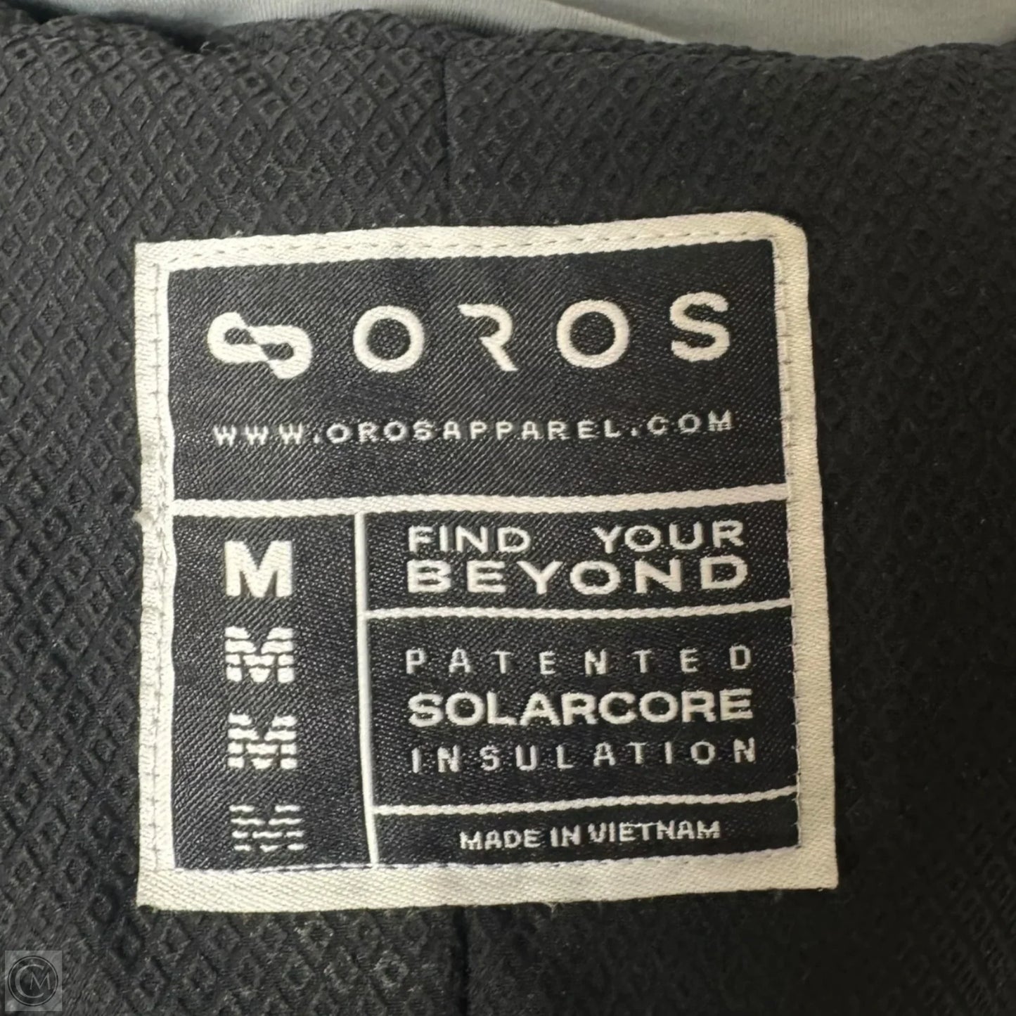 Orion Hooded Coat Parka By Oros In Navy, Size: M