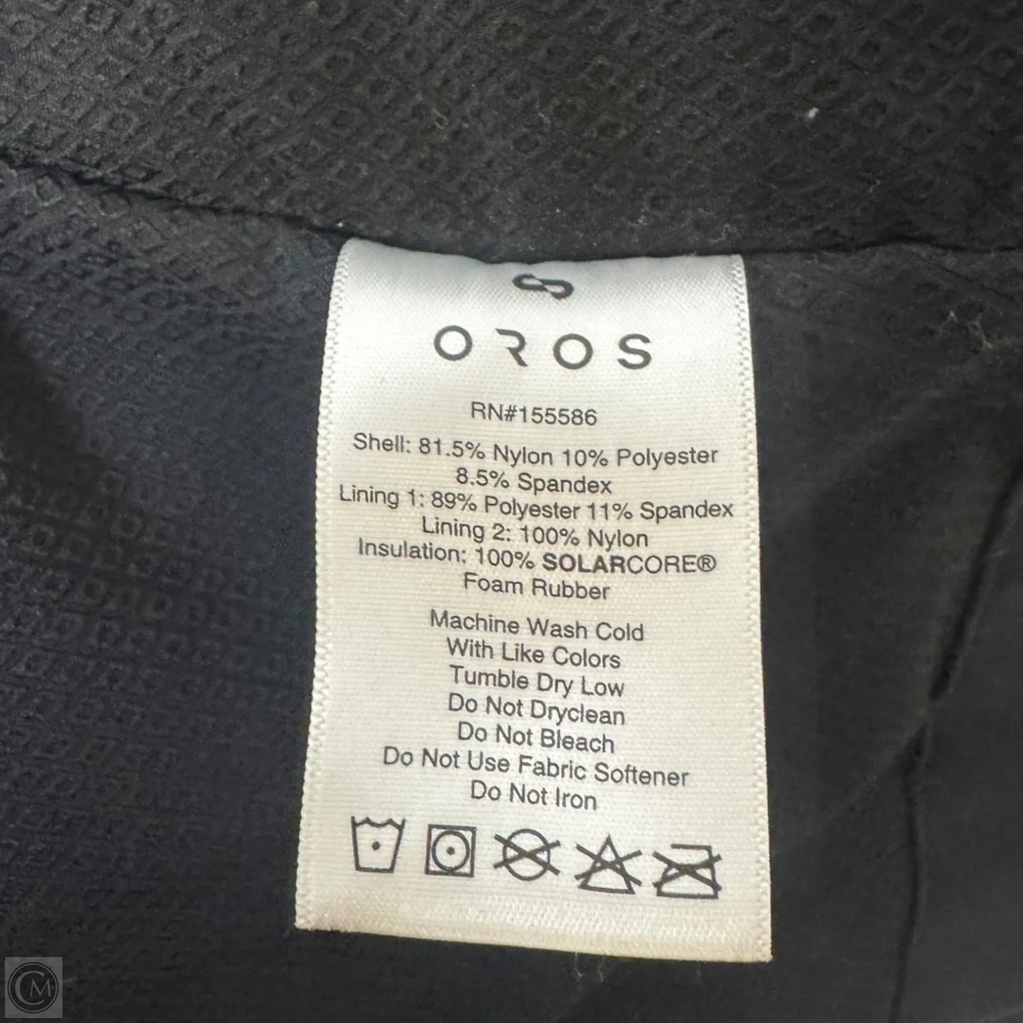 Orion Hooded Coat Parka By Oros In Navy, Size: M