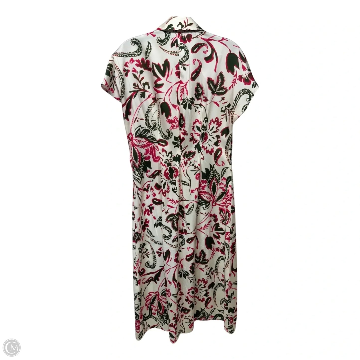 Dress Casual Maxi By Zara In Floral Print, Size: M