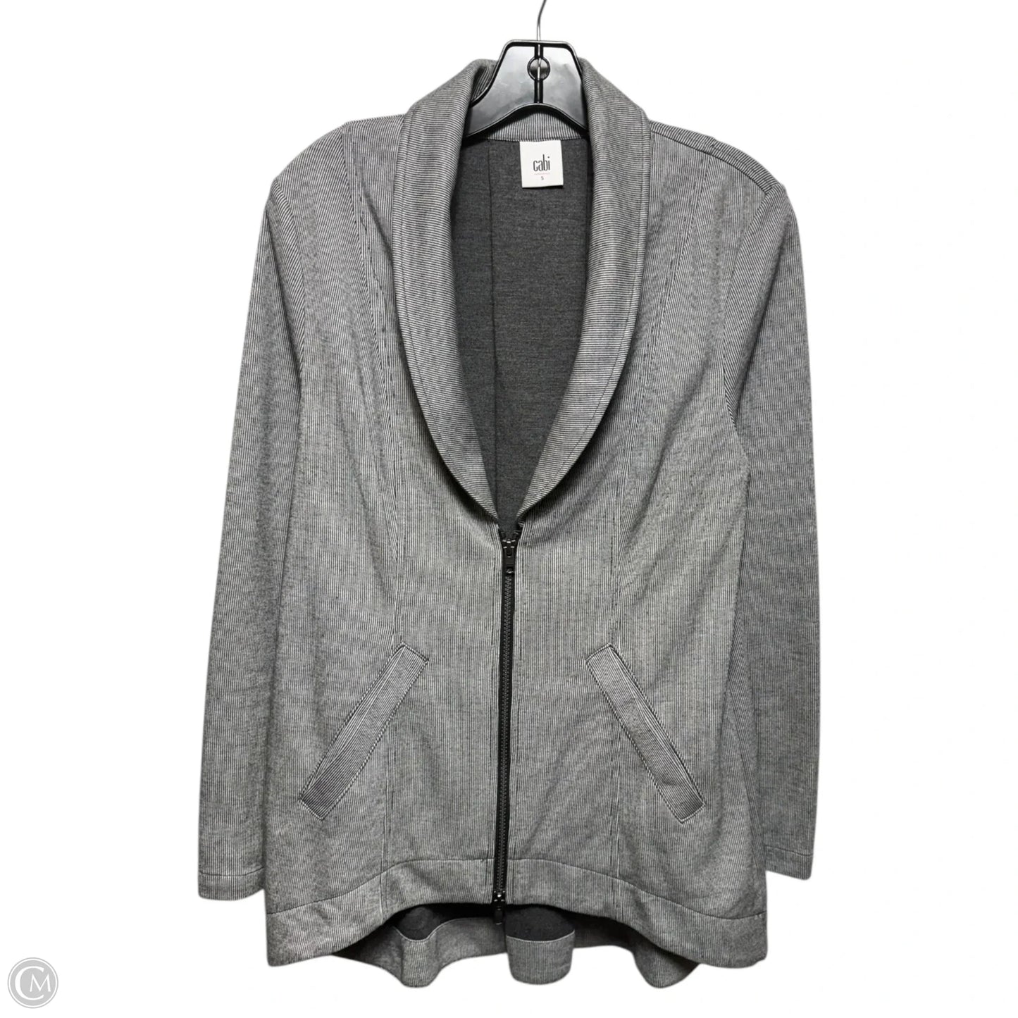 Jacket Other By Cabi In Striped Pattern, Size: S