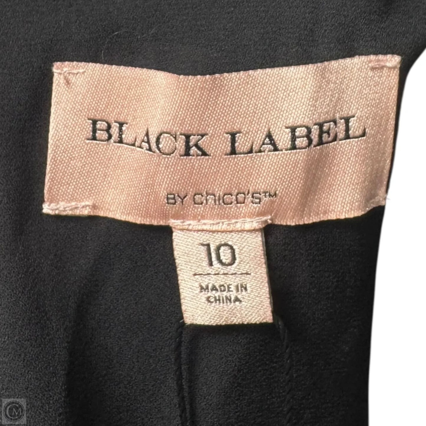 Pleated Tiered Dress Casual Maxi By Chico’s Black Label In Black, Size: 10