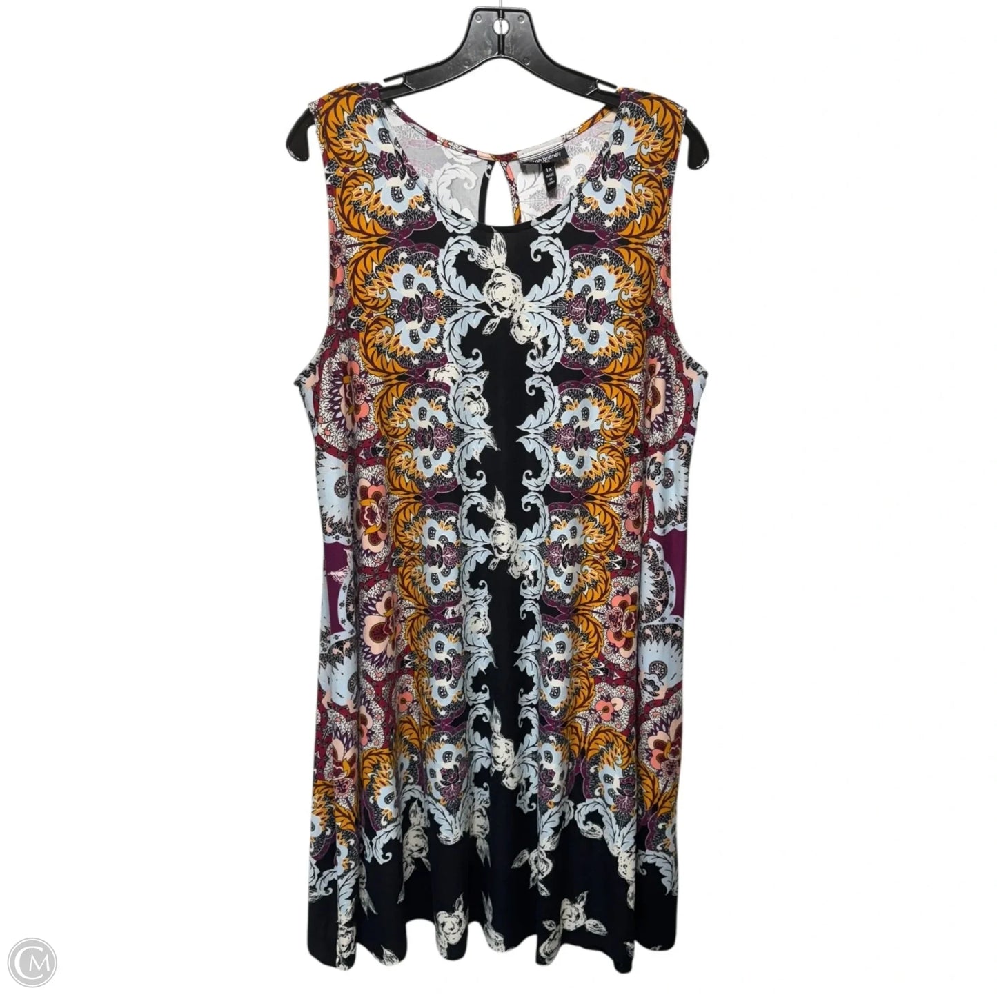 Dress Casual Short By Allison Brittney In Multi-colored, Size: 1x