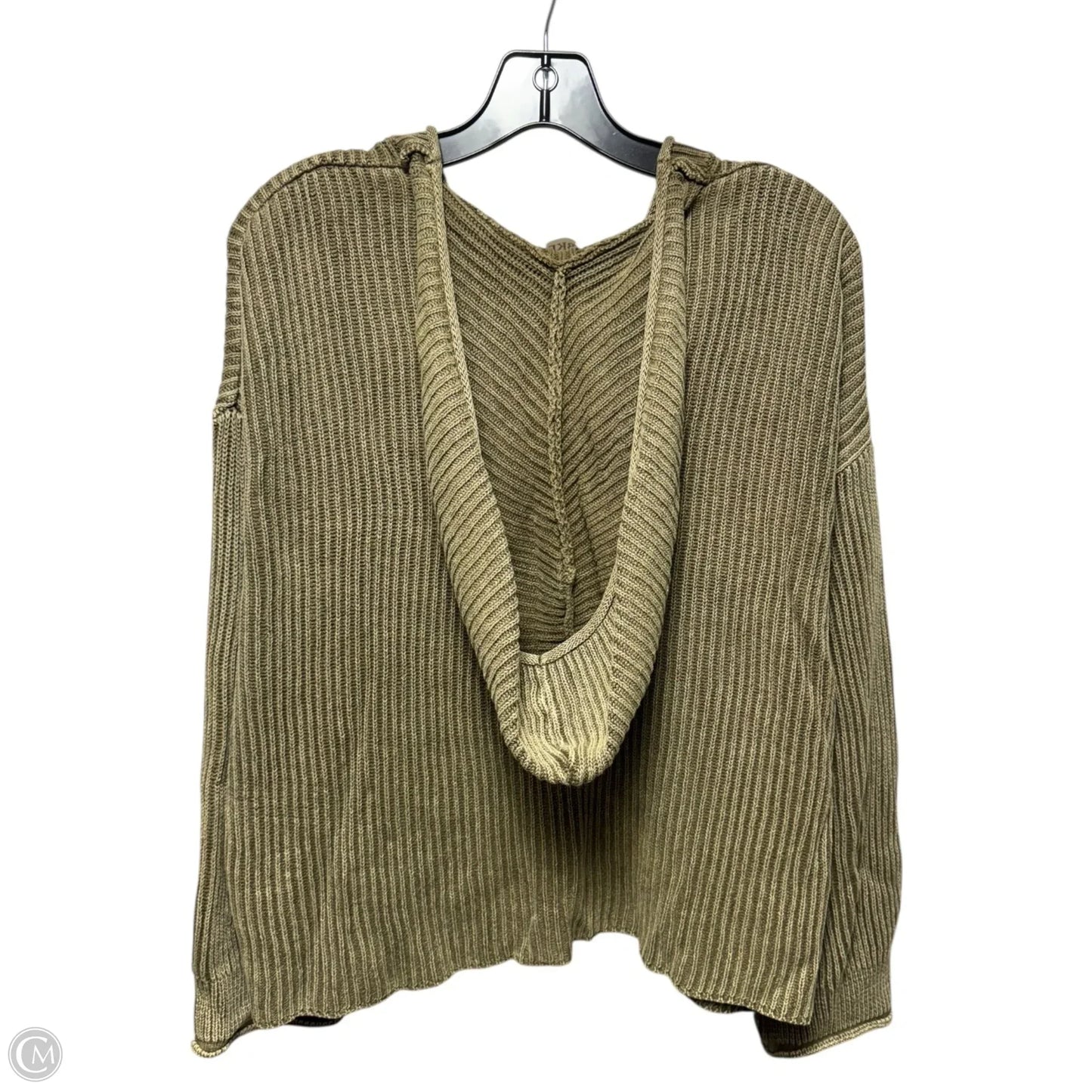 Sweater Hoodie By Bke In Green, Size: S