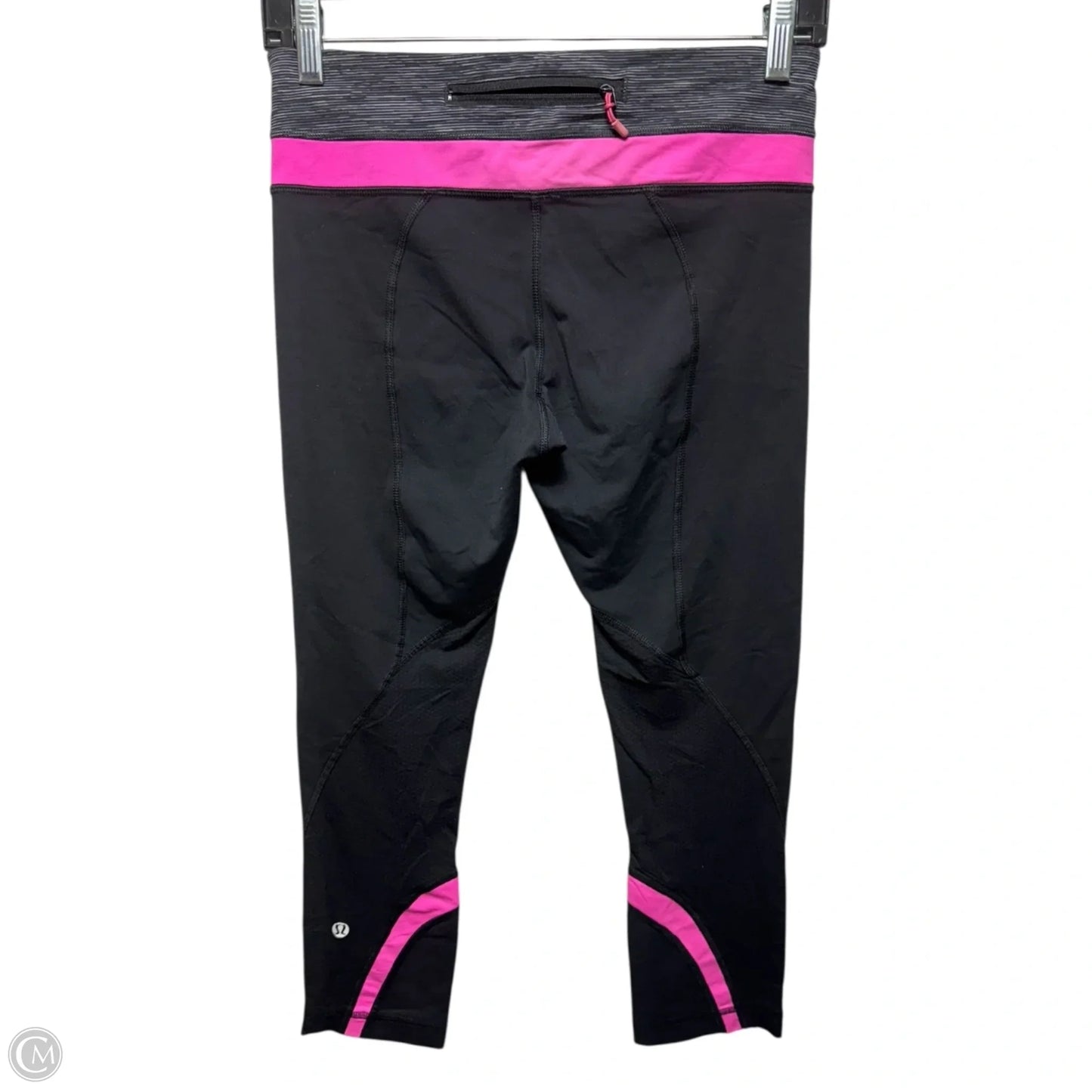 Athletic Capris By Lululemon In Multi-colored, Size: 6