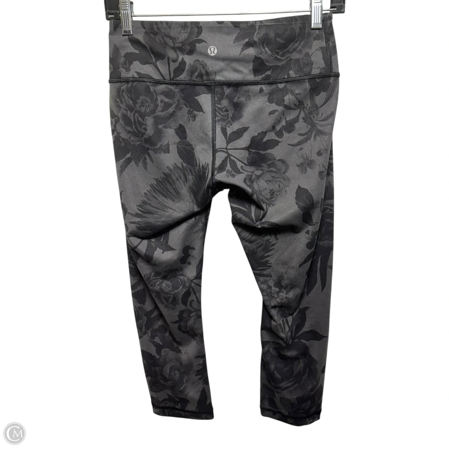 Athletic Capris By Lululemon In Floral Print, Size: 6
