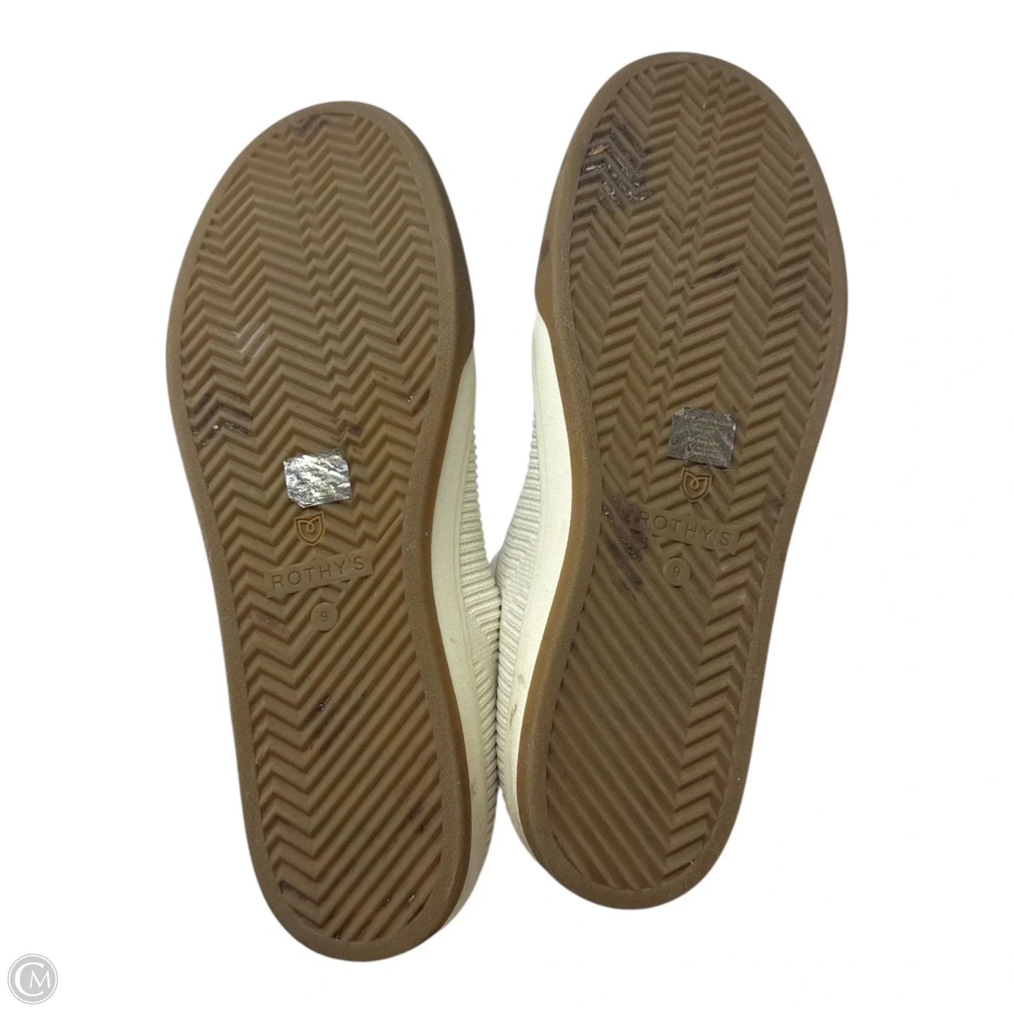 The Lace Up Sneakers By Rothys In Cream, Size: 9