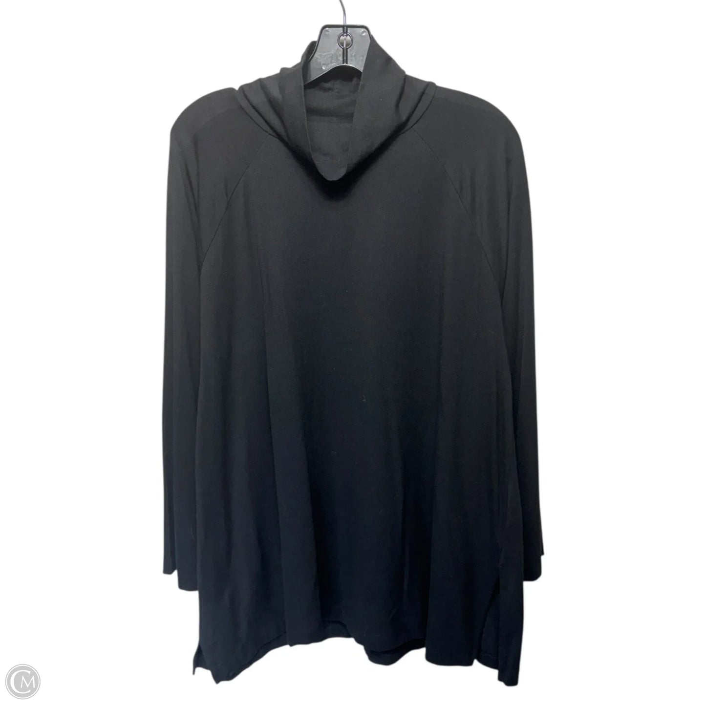 Top Long Sleeve Basic By J. Jill In Black, Size: Xl
