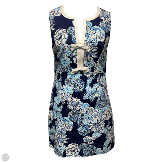 Aria Shift Dress Designer By Lilly Pulitzer In Floral Print, Size: 12