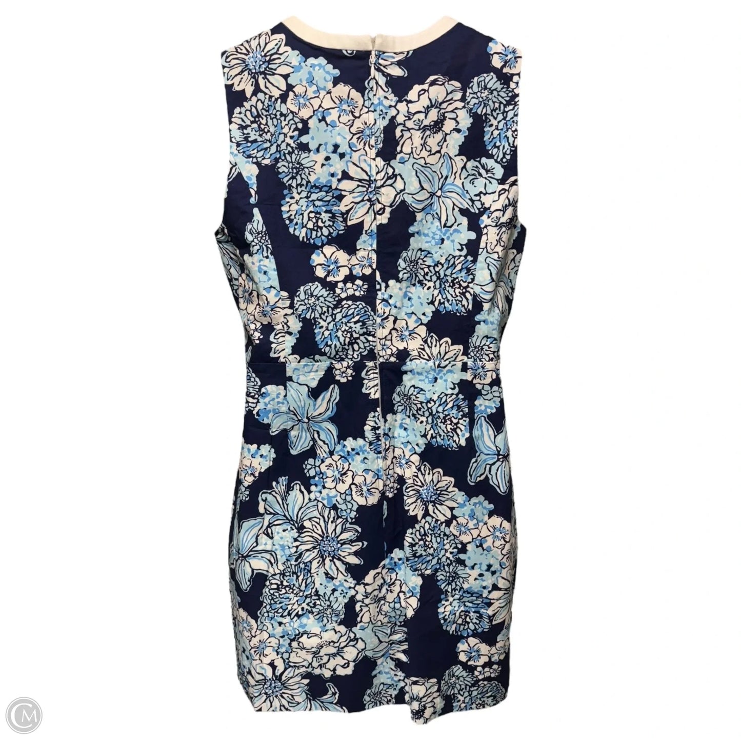 Aria Shift Dress Designer By Lilly Pulitzer In Floral Print, Size: 12