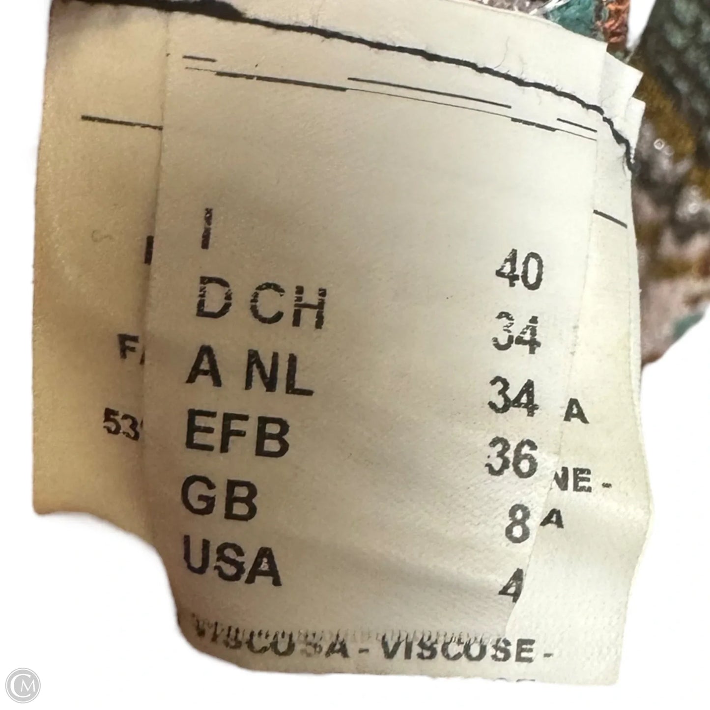 Sweater Luxury Designer By Missoni In Multi-colored, Size: 4