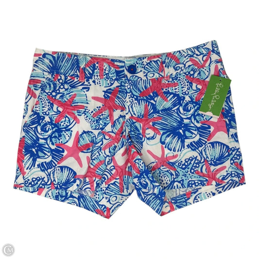 Callahan Shorts Designer By Lilly Pulitzer In Resort White She Shells, Size: 6