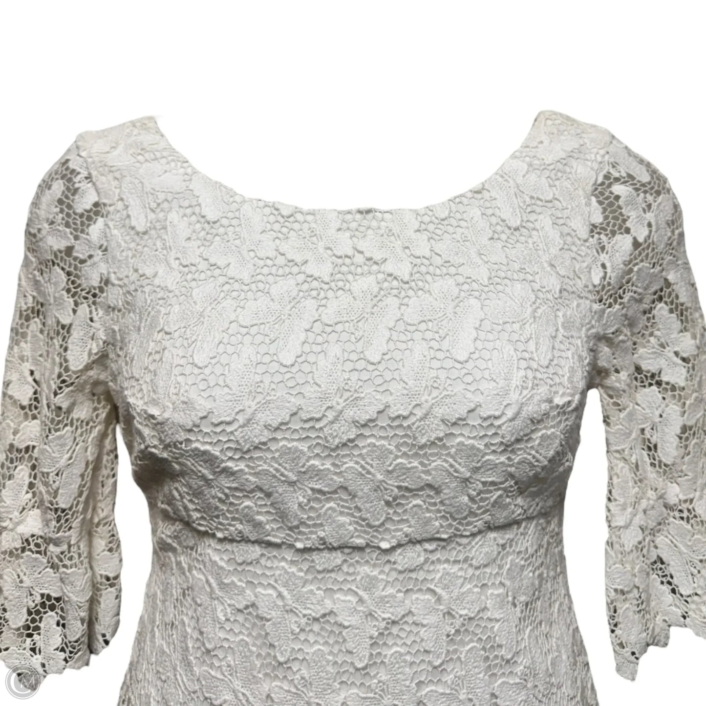 Shayna Lace Dress Designer By Lilly Pulitzer In White, Size: 8