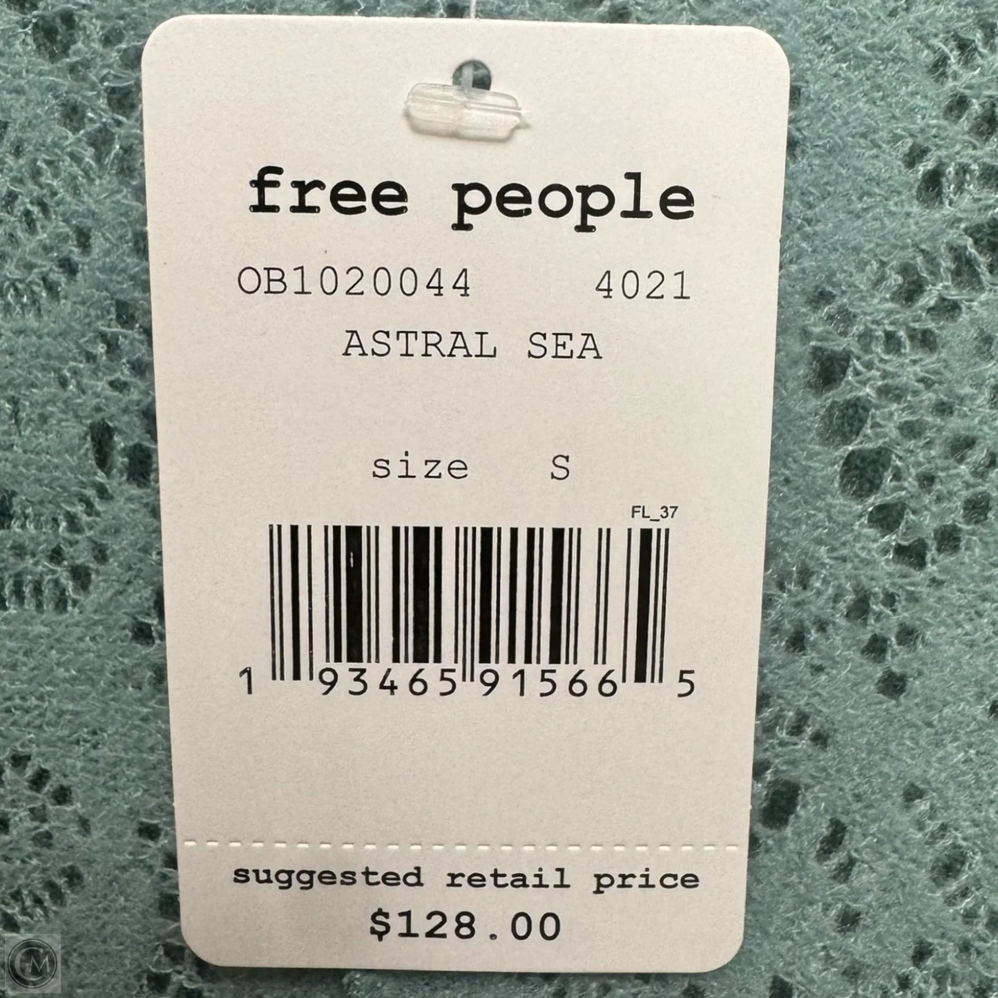 Coffee In The Morning Tunic Sweater-dress By Free People In Astral Sea, Size: S