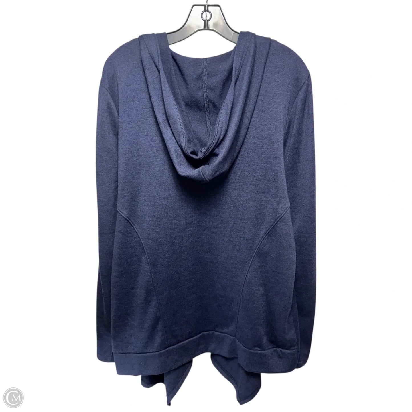 Hooded Sweater Cardigan By Old Navy In Navy, Size: Xl