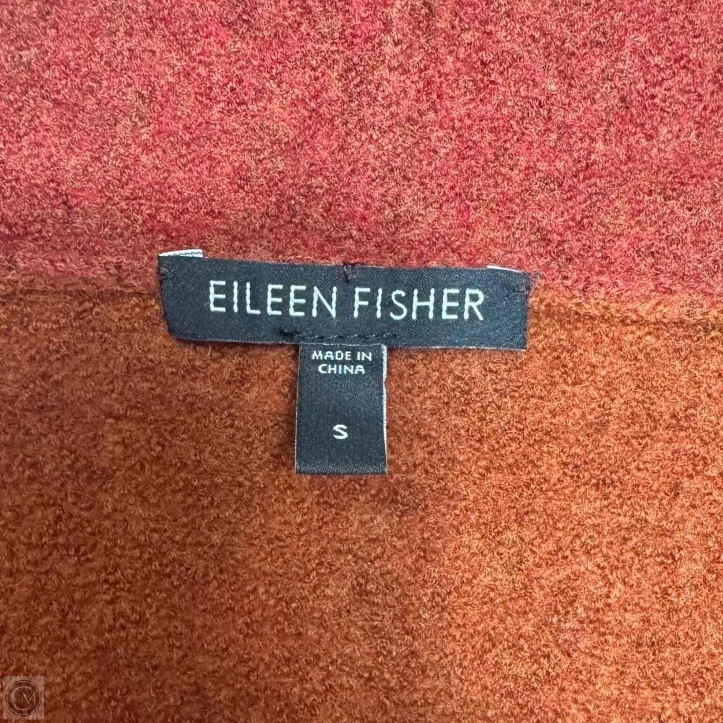 Merino Wool Sweater Cardigan By Eileen Fisher In Multi-colored, Size: S