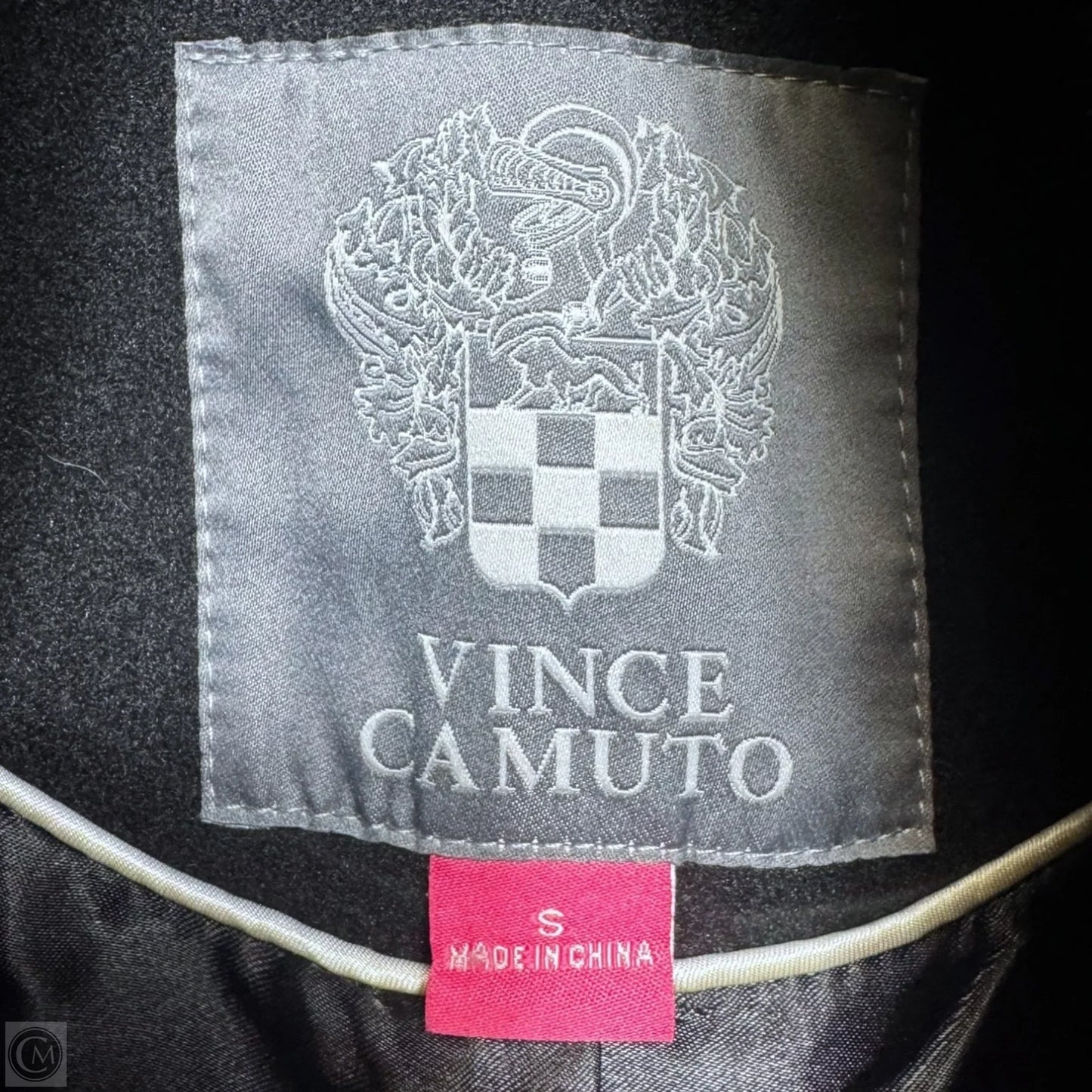 Coat By Vince Camuto In Black, Size: S