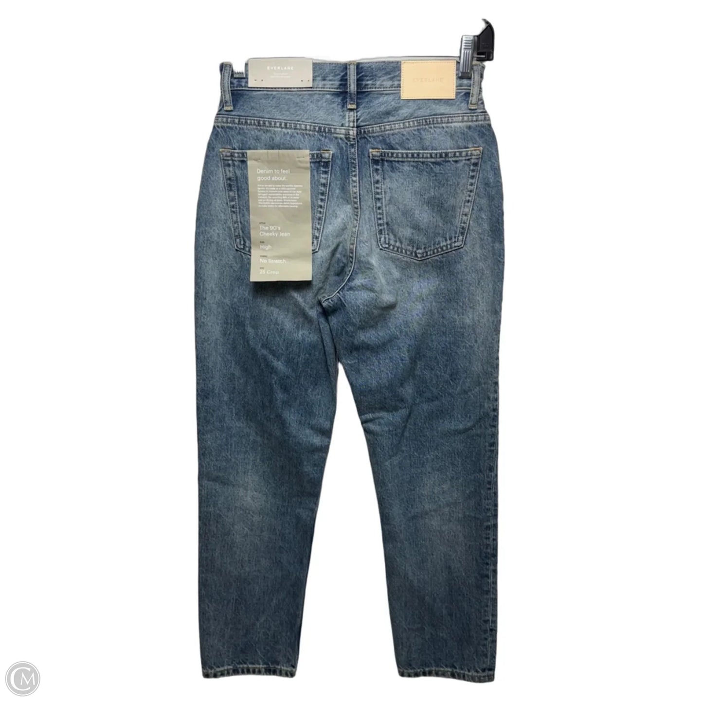 90’s Cheeky Cropped Jeans By Everlane In Blue Denim, Size: 0/25