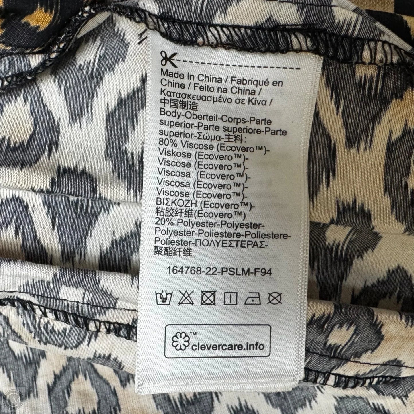 Printed Jumpsuit By Scotch & Soda In Leopard Print, Size: XS